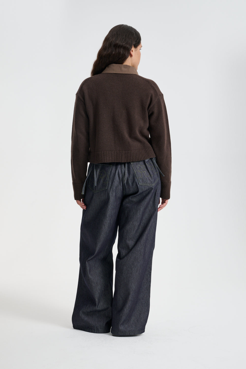 BIBI | CARDIGAN RECYCLED CASHMERE BROWN