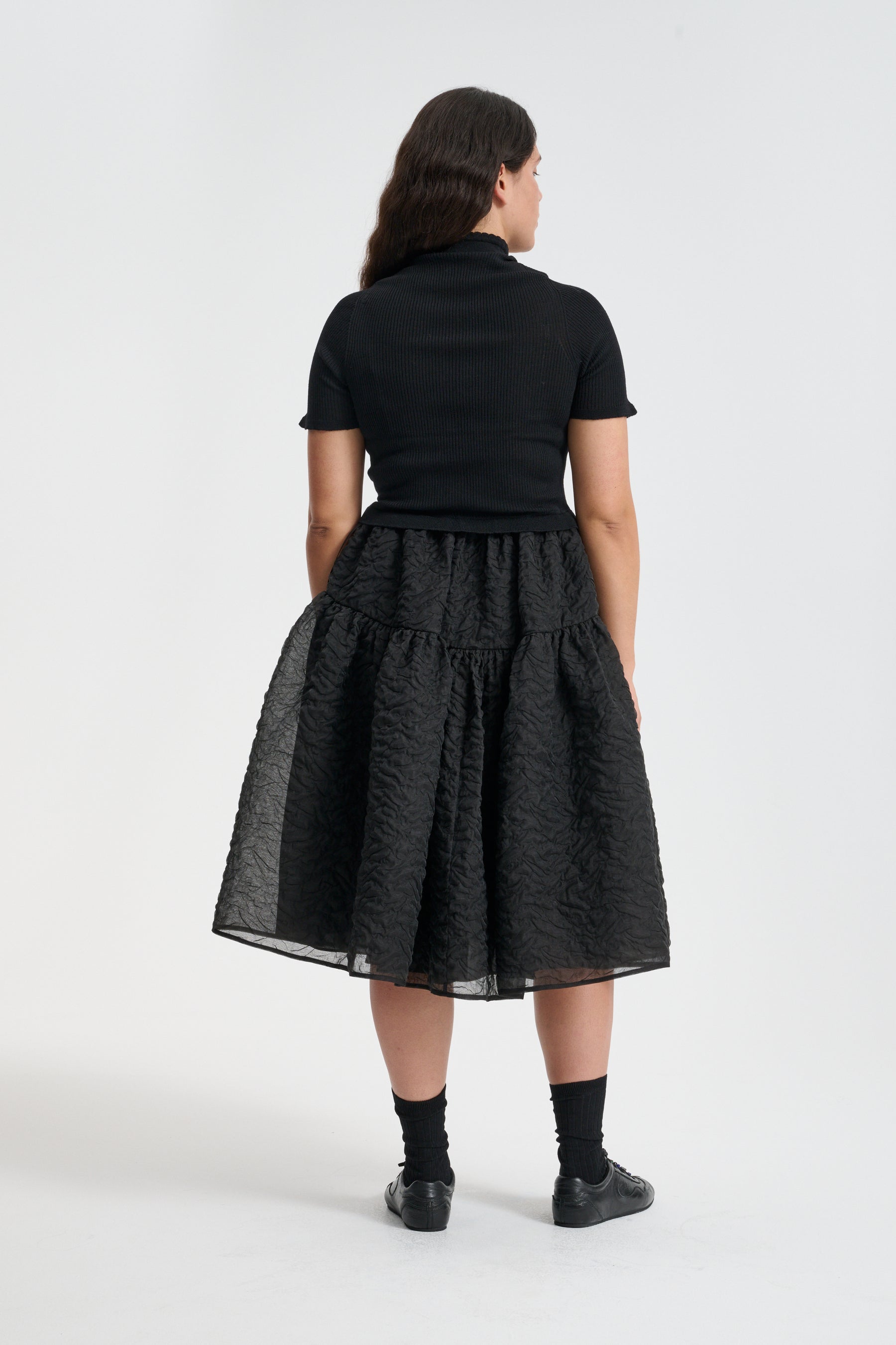 【CECILIE BAHNSEN】ROSIE スカート Cecilie Bahnsen Rosie スカート | ブラック | FARFETCH JP