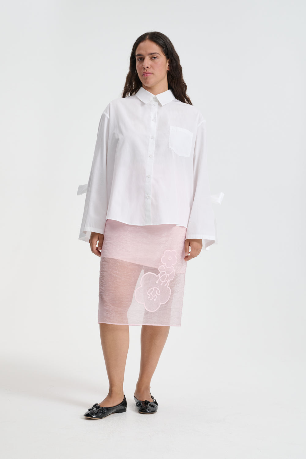 BAMBI | SKIRT LIQUID MYRTIA BLUSH PINK