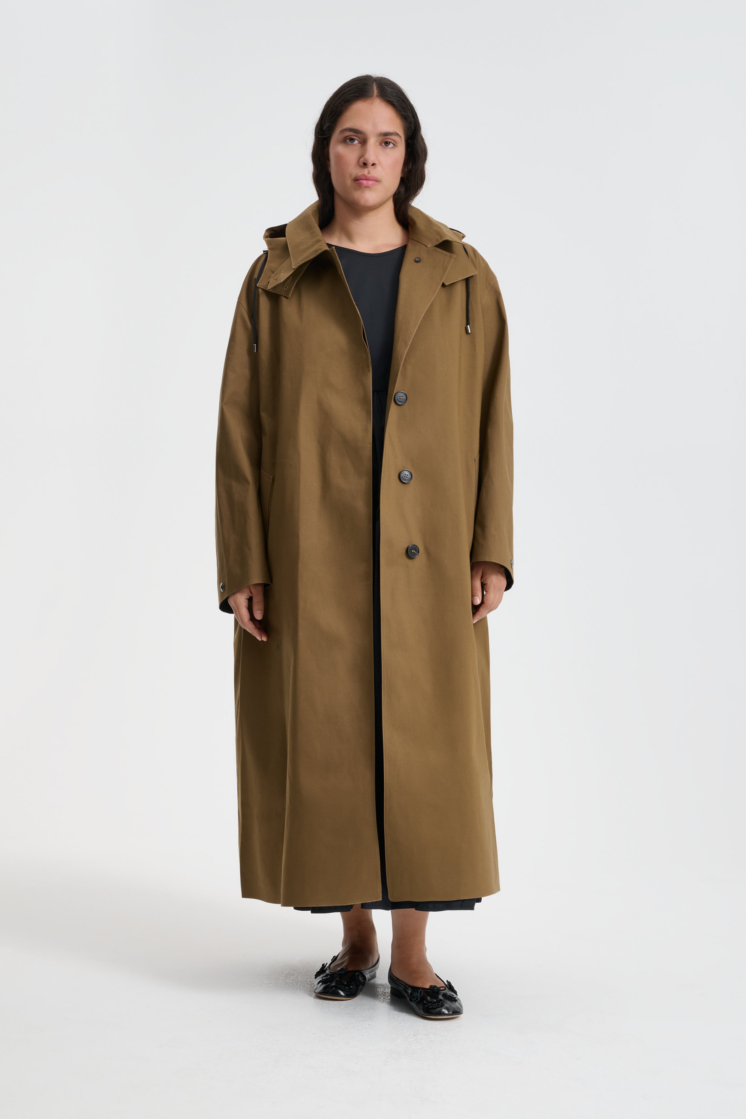 ONID | COAT BONDED COTTON BROWN