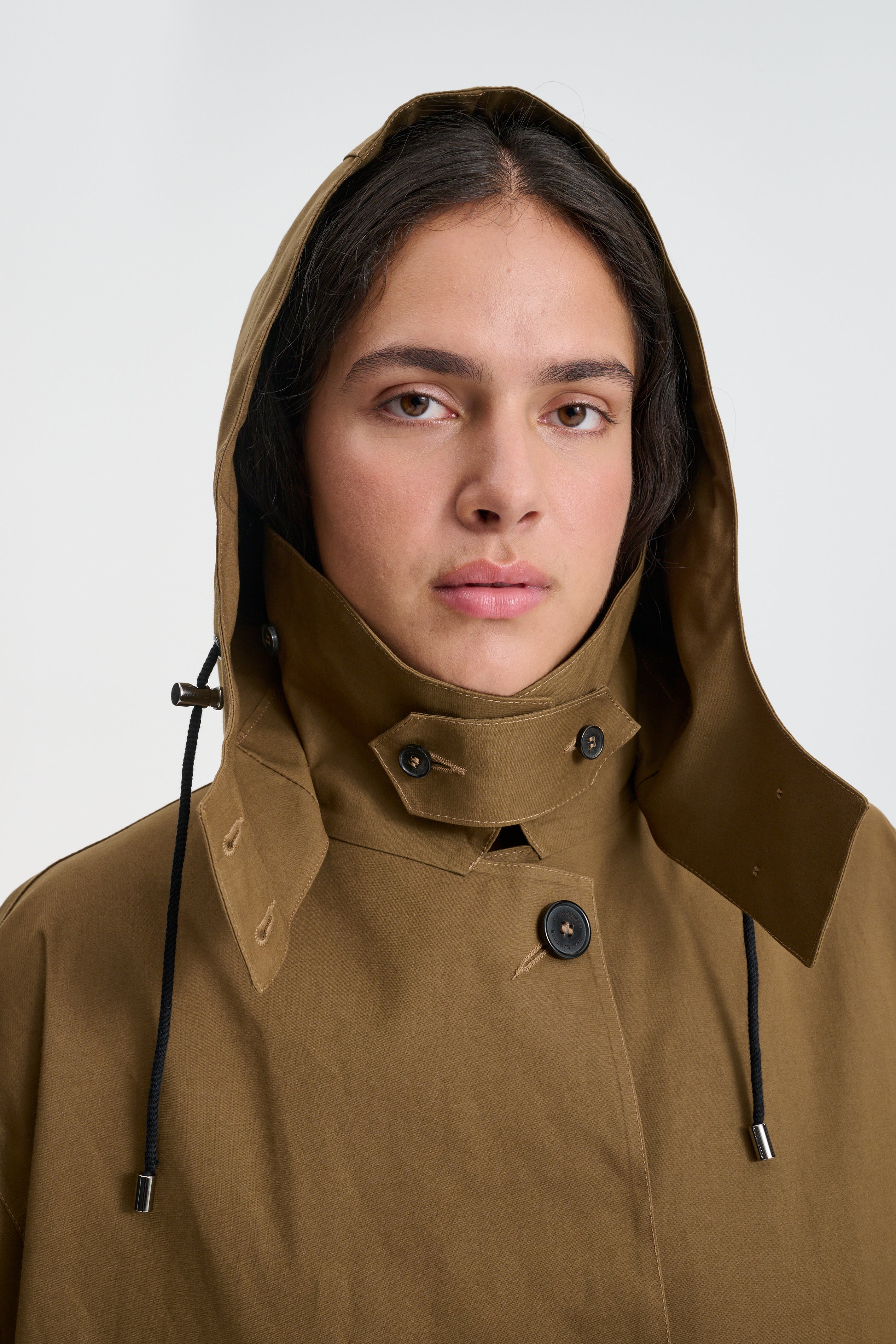 ONID | COAT BONDED COTTON BROWN