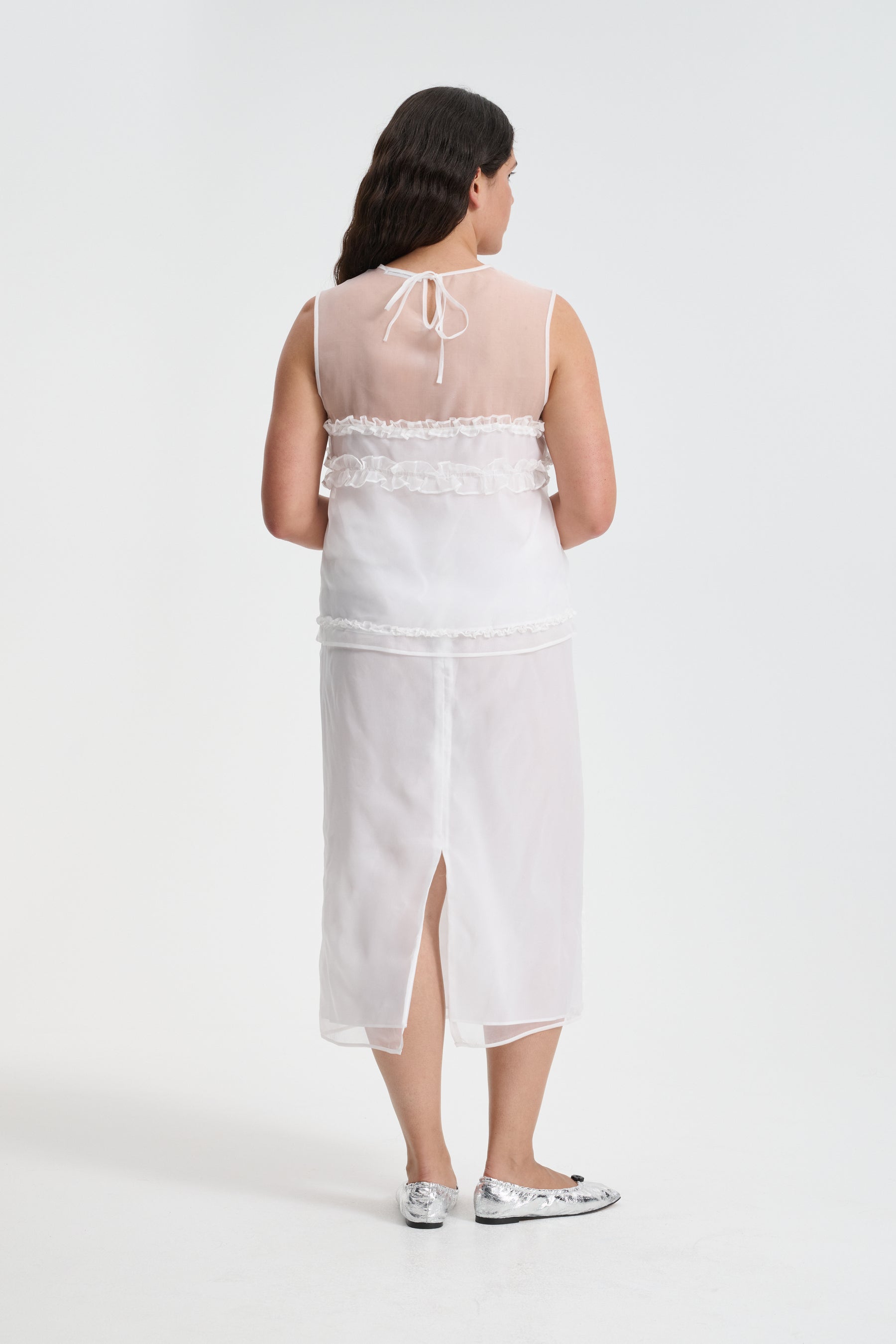 【CECILIE BAHNSEN】×ノナソースオーシャンスカート CECILIE BAHNSEN】ノナソースオーシャンスカート