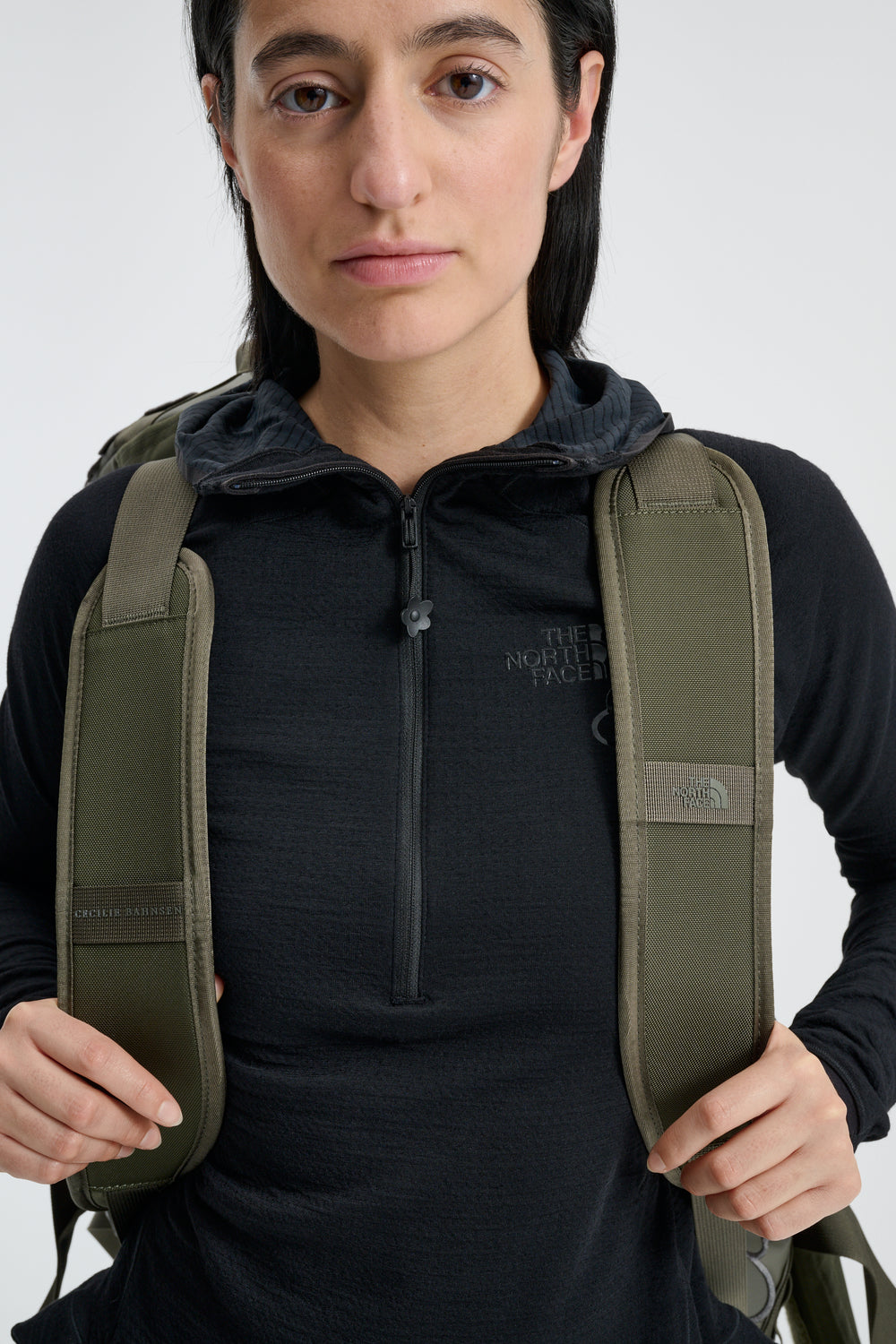 THE NORTH FACE X CECILIE BAHNSEN AUDREY BASE CAMP DUFFEL (M) | OLIVE