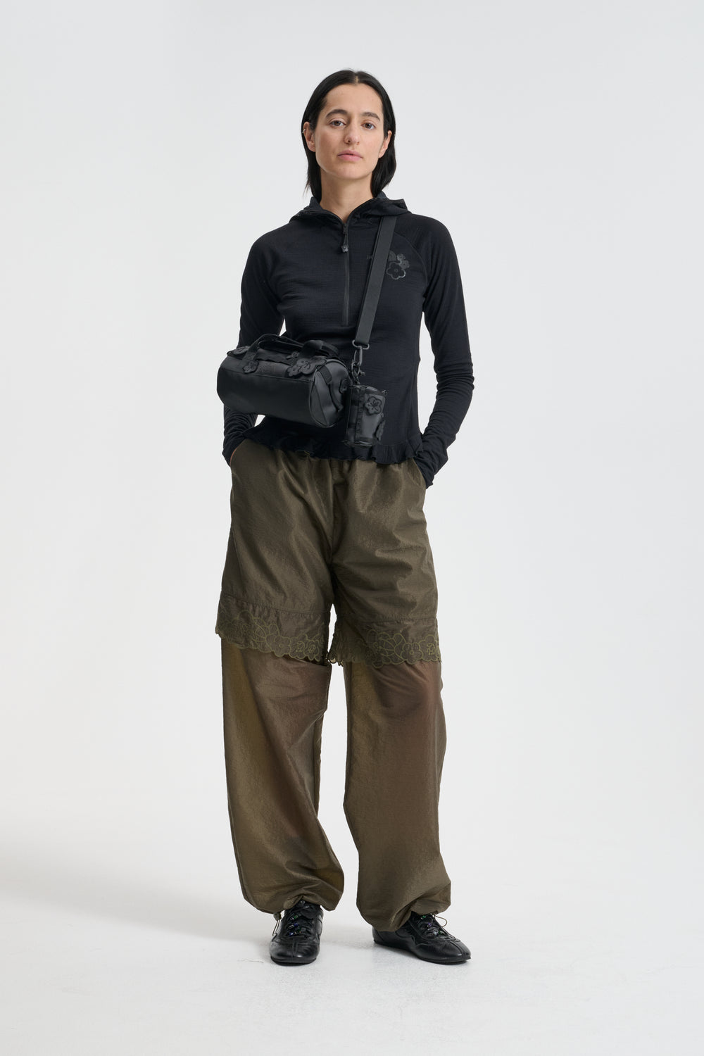 THE NORTH FACE X CECILIE BAHNSEN MARIA BASE CAMP | CLUTCH | BLACK