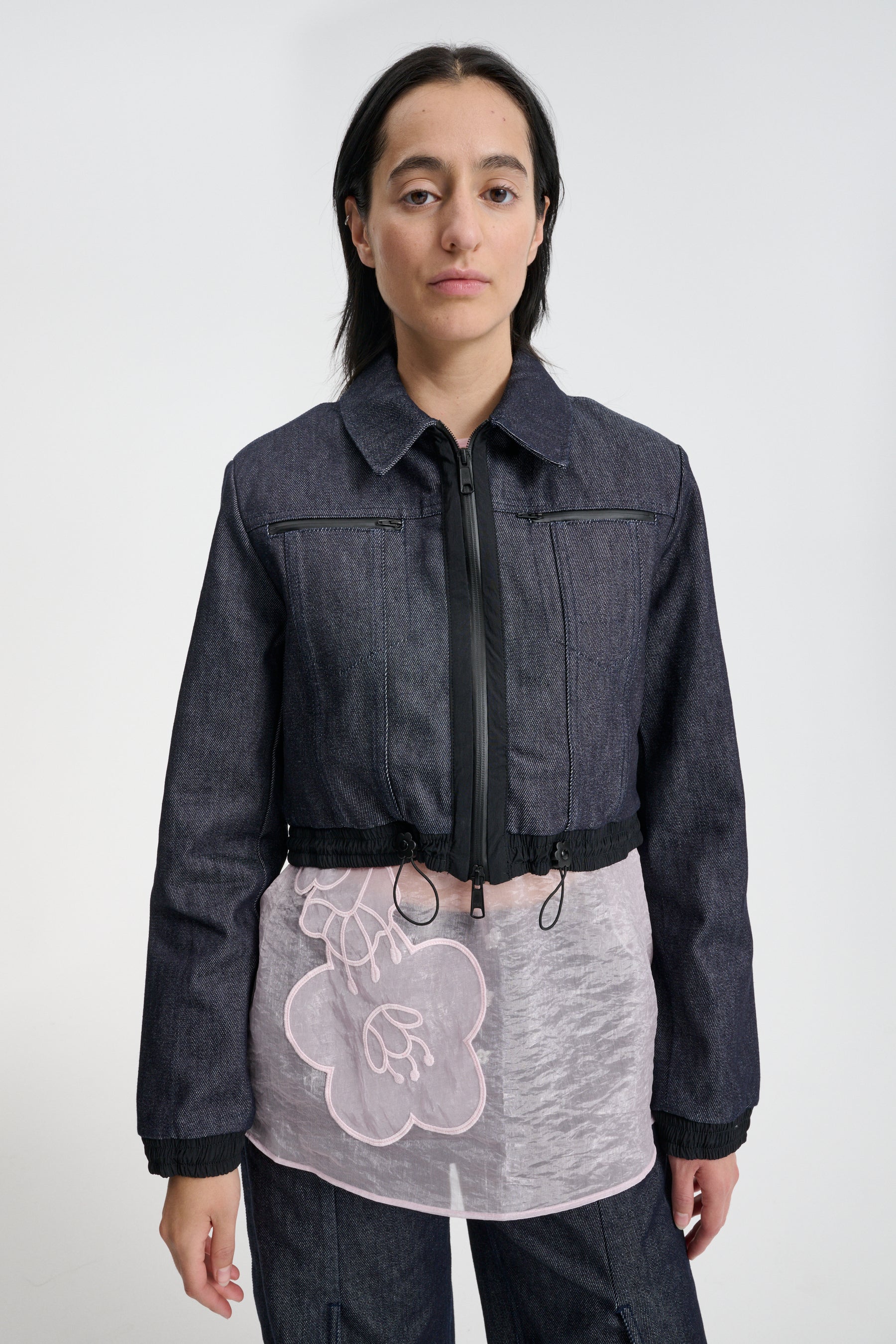 cecilie bahnsen denim jacket デニムジャケット BANKS | JACKET DENIM INDIGO / BLACK