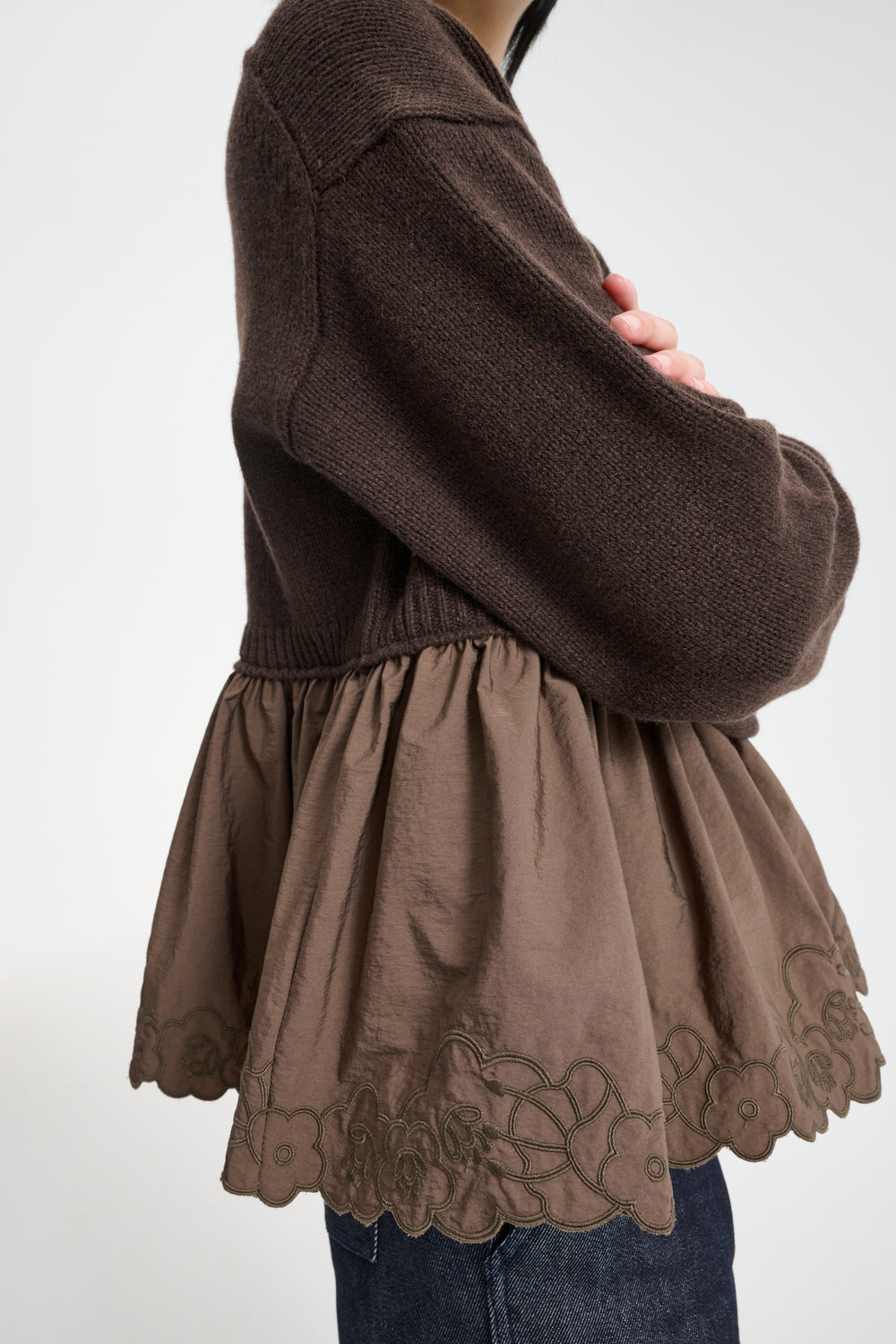 BERA | JUMPER RECYCLED CASHMERE BROWN