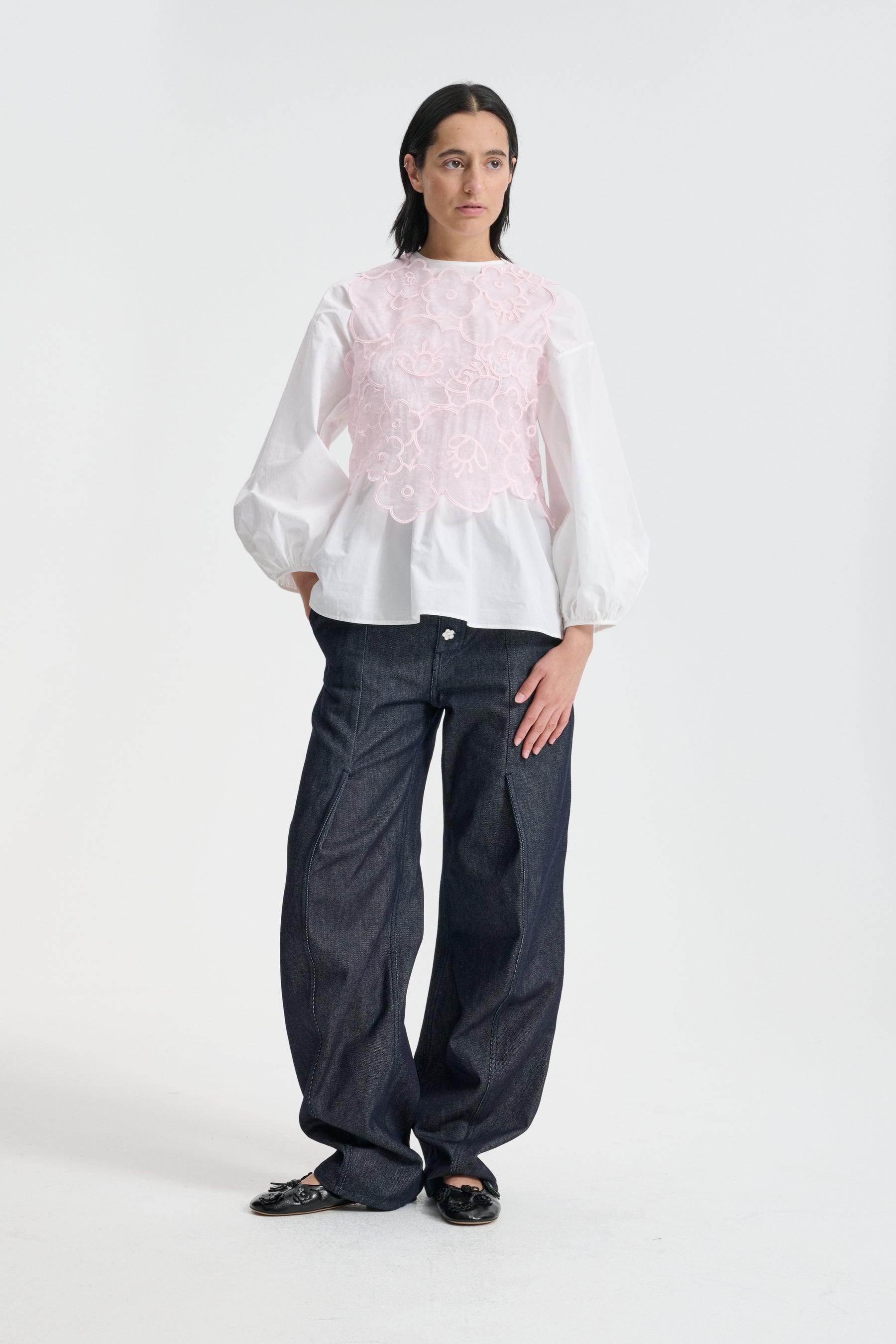 AMO | TOP COTTON WHITE