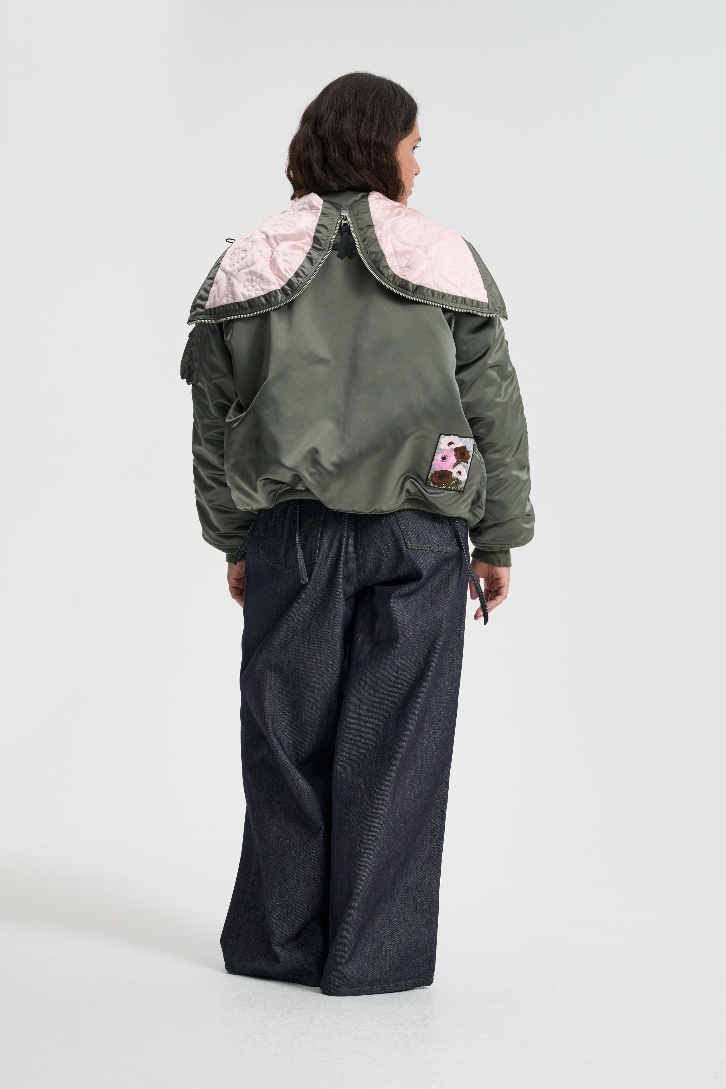 ALPHA X CB N-2B | PATCH OS NYLON VINTAGE GREEN – Cecilie Bahnsen