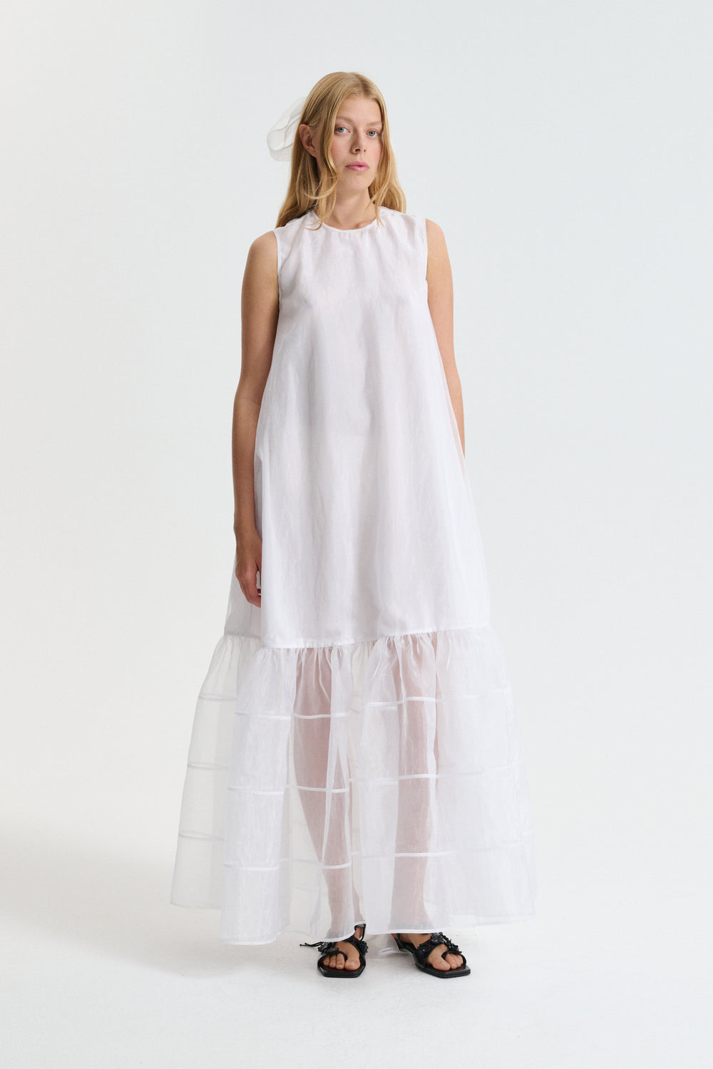 CBDOLLY | GOWN LIQUID MYRTIA WHITE BRIDAL