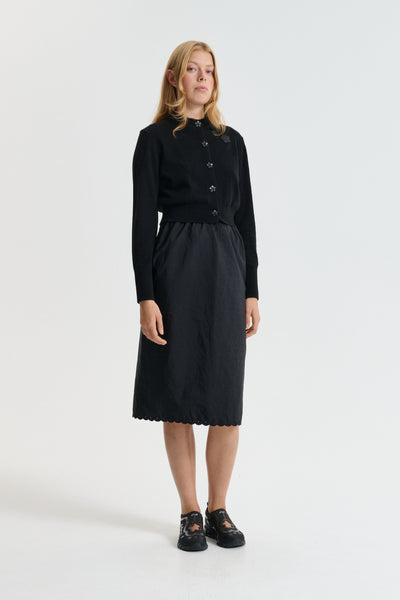 CBDUA | CARDIGAN SUMMER CASHMERE BLACK – Cecilie Bahnsen
