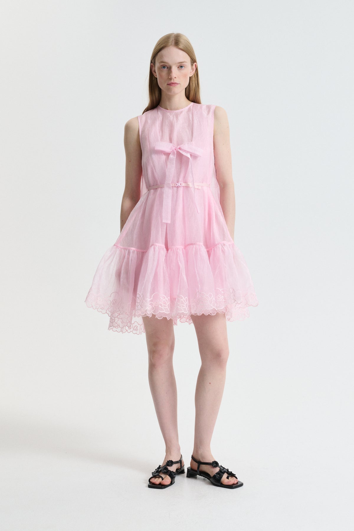 BO | DRESS LIQUID MYRTIA BLUSH PINK  Cecilie Bahnsen