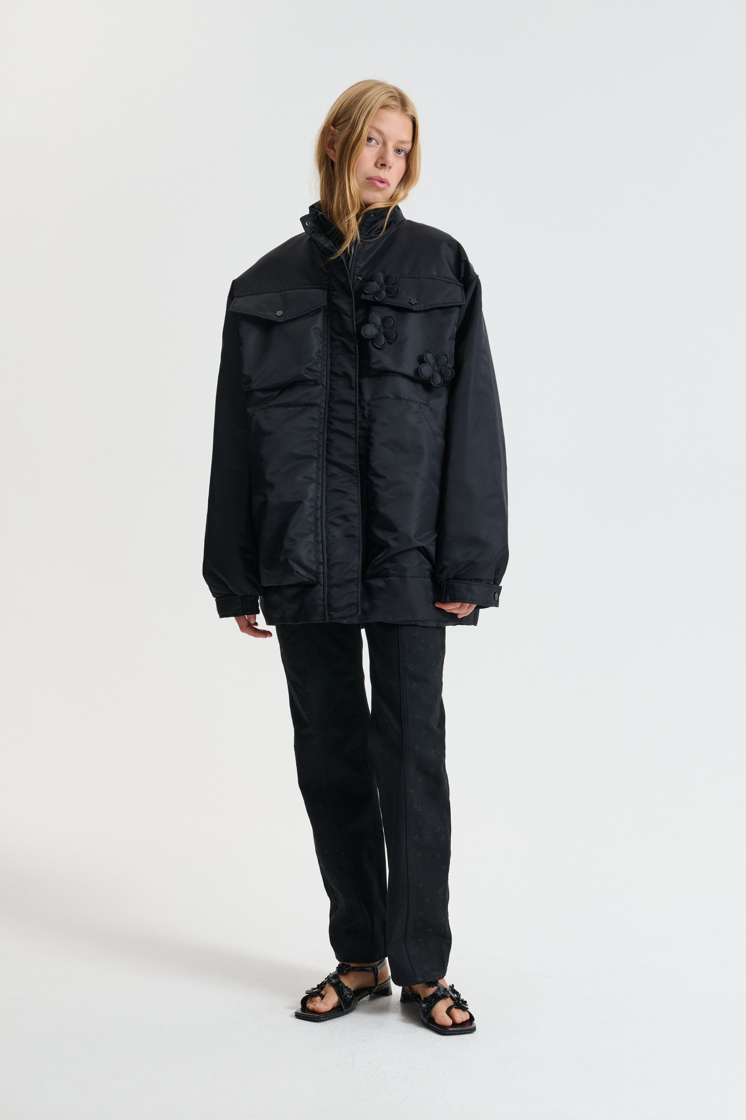 BRIANNA | JACKET NYLON BLACK – Cecilie Bahnsen