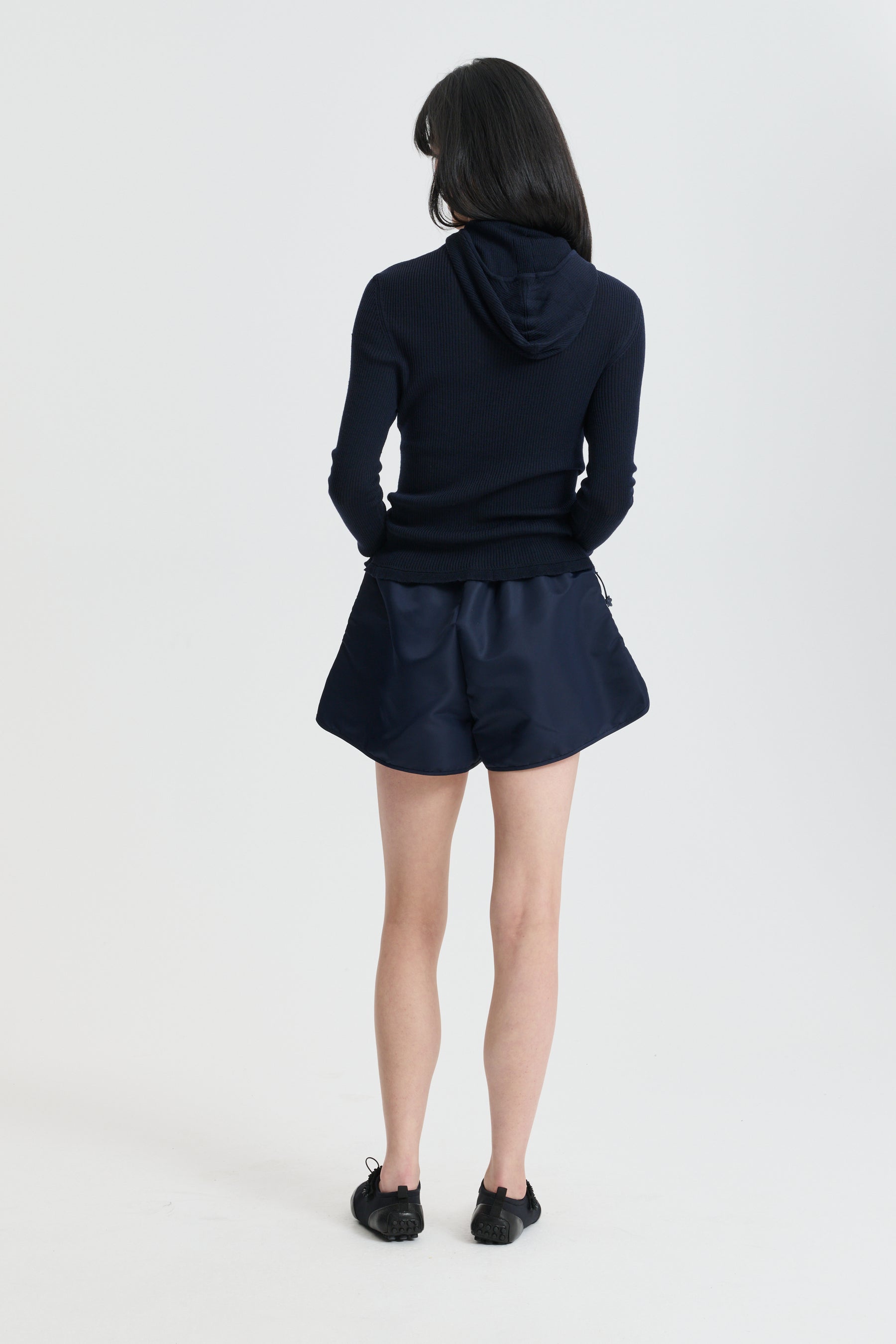 CBCOLETTE | SHORTS TECHNICAL NYLON NAVY