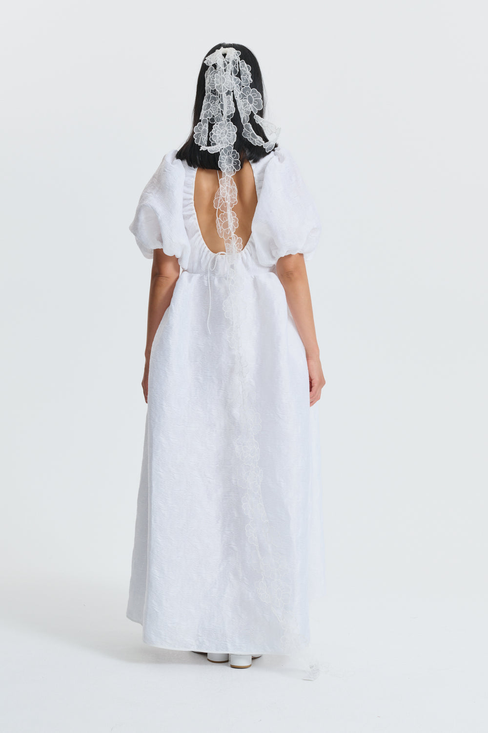 LOLA | DRESS DUNES MATELASSÉ WHITE
