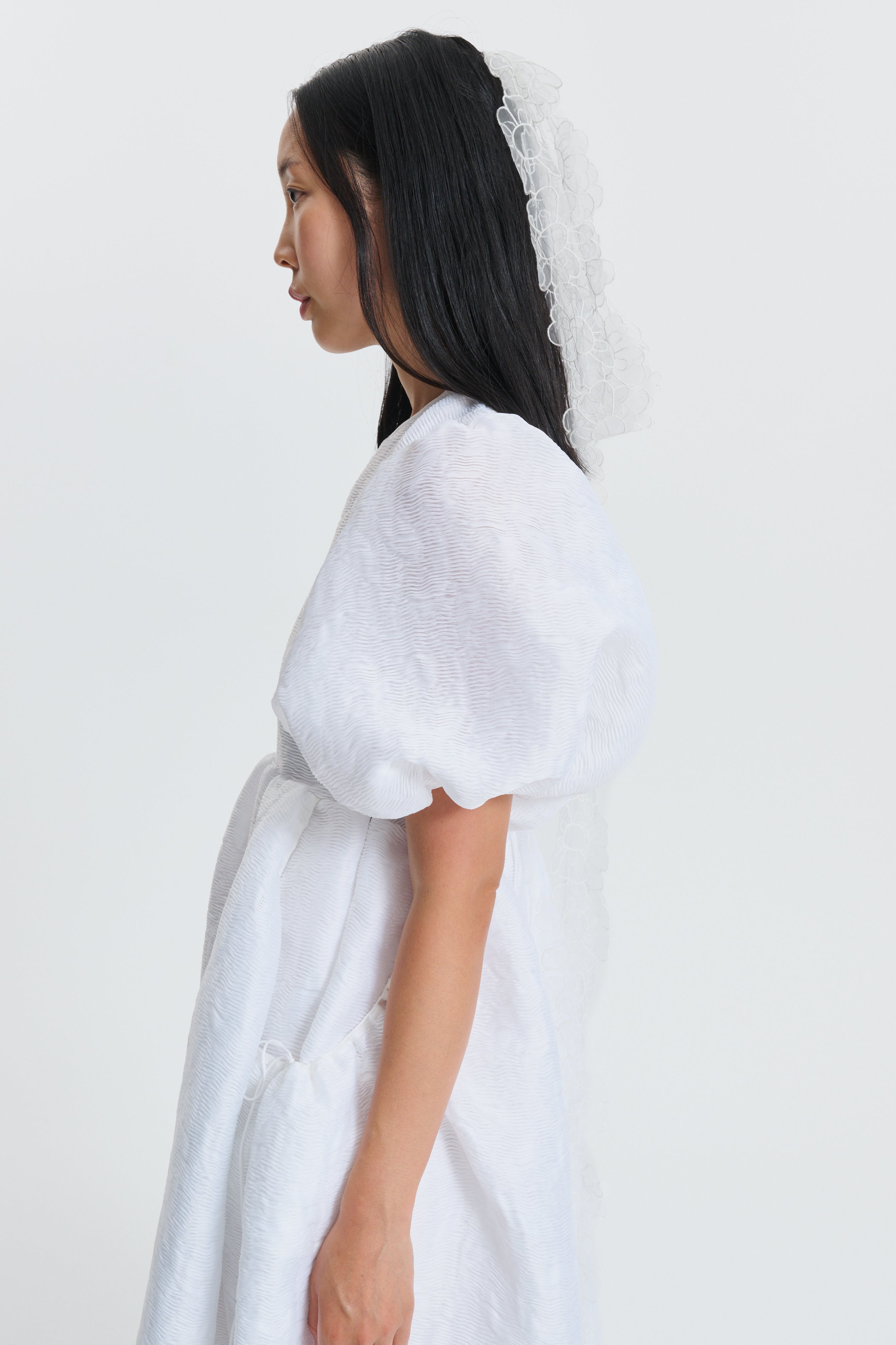 LOLA | DRESS DUNES MATELASSÉ WHITE