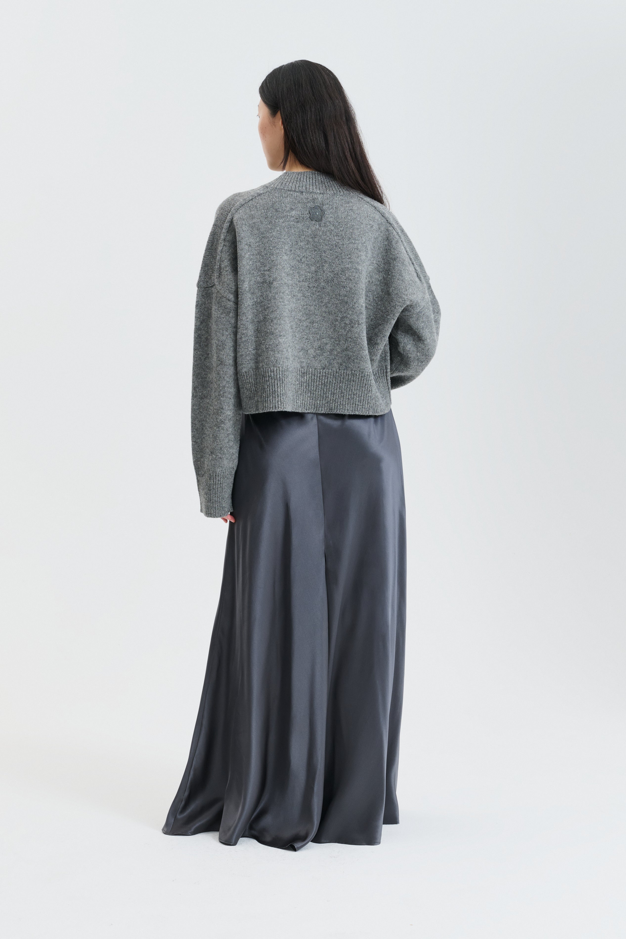CBFENNE | JUMPER WINTER LAMBSWOOL GREY MELANGE
