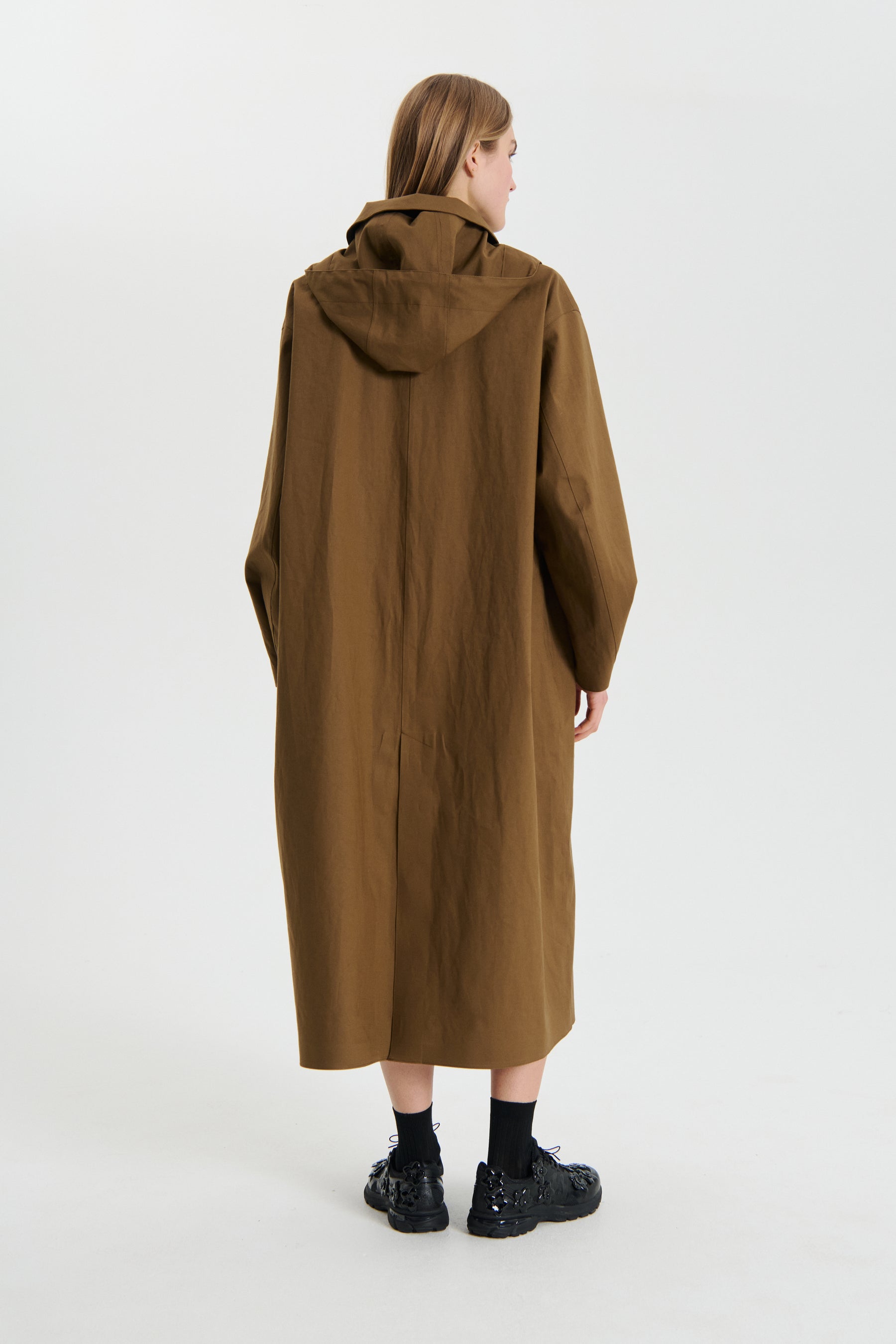 [CECILIE BAHNSEN] ORIT ジャケット ORIT | JACKET BONDED COTTON BROWN