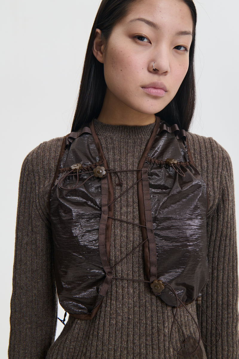 BONA | VEST LIQUID MYRTIA BROWN BONA | VEST LIQUID MYRTIA BROWN