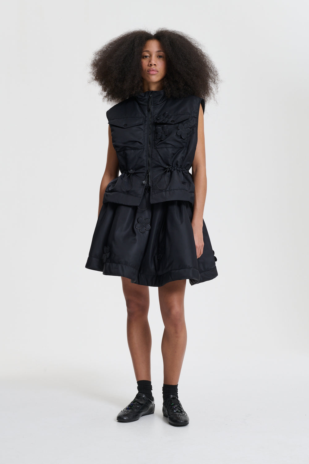 BREE | VEST NYLON BLACK