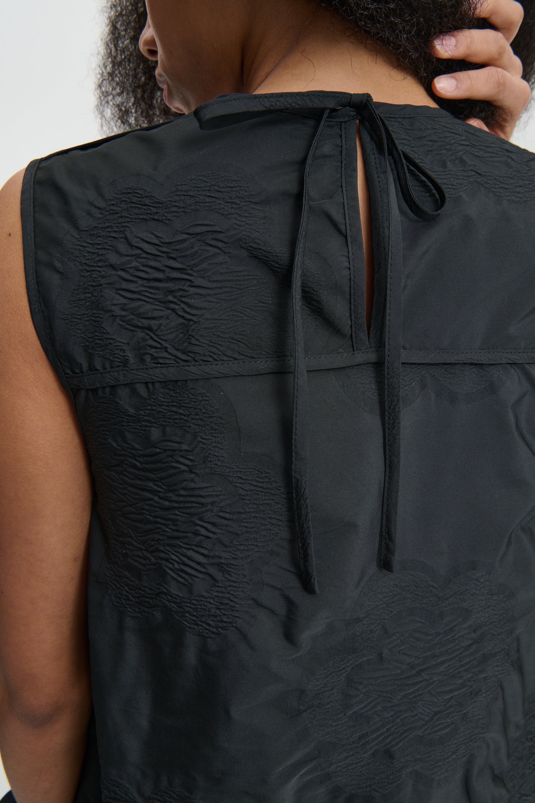 LALA | DRESS BORUS JACQUARD BLACK