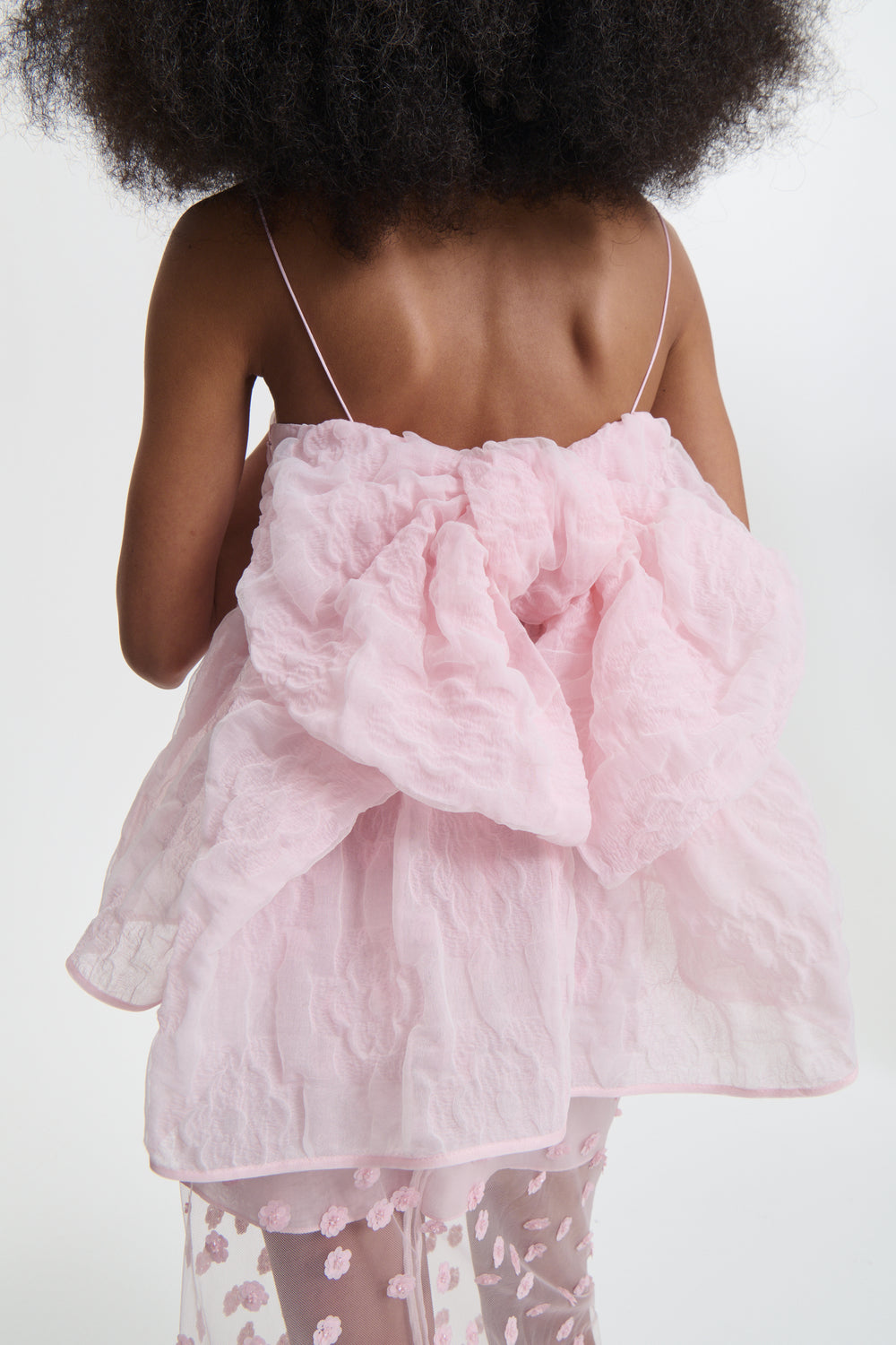 VERONICA | TOP AVENS MATELASSÉ PINK
