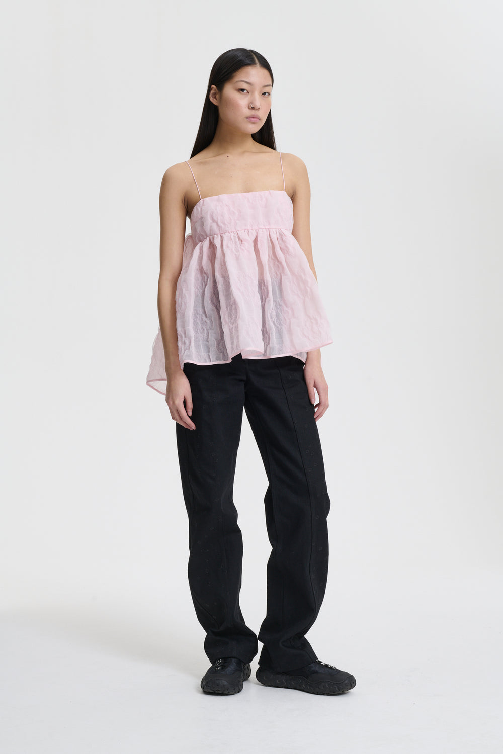 VERONICA | TOP AVENS MATELASSÉ PINK