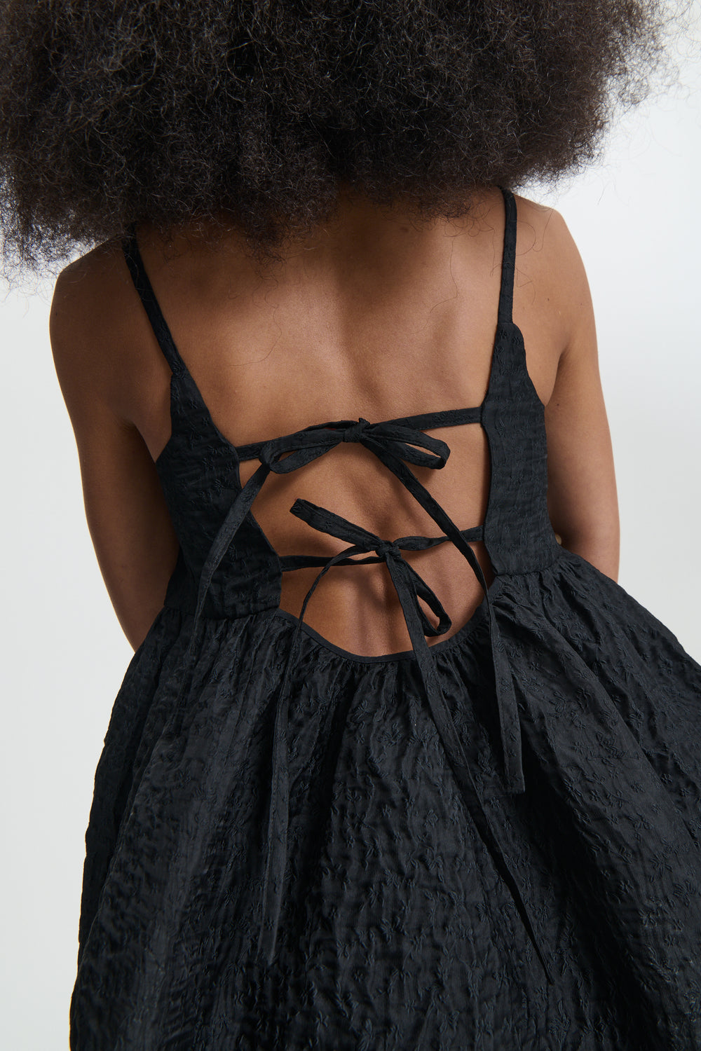 AKIRA | TOP LOBELIA MATELASSÉ BLACK