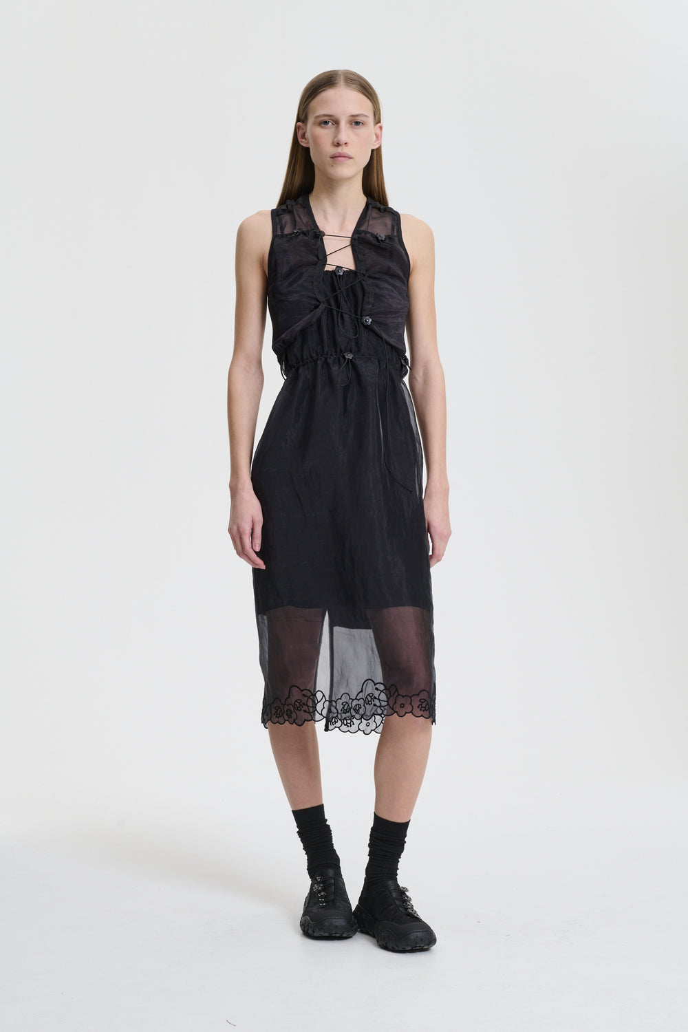 BONA | VEST LIQUID MYRTIA BLACK