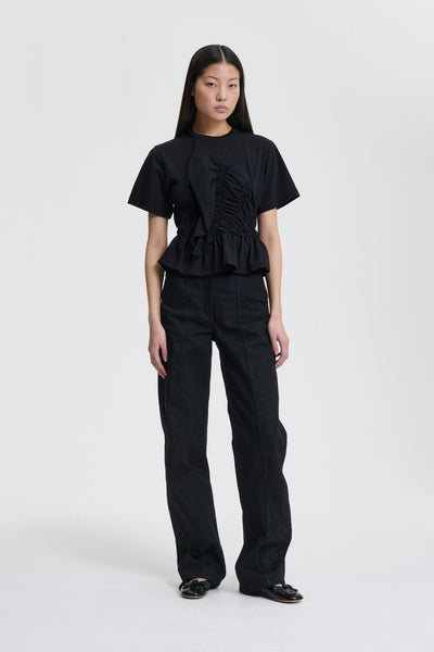 ACE | TOP JERSEY BLACK – Cecilie Bahnsen