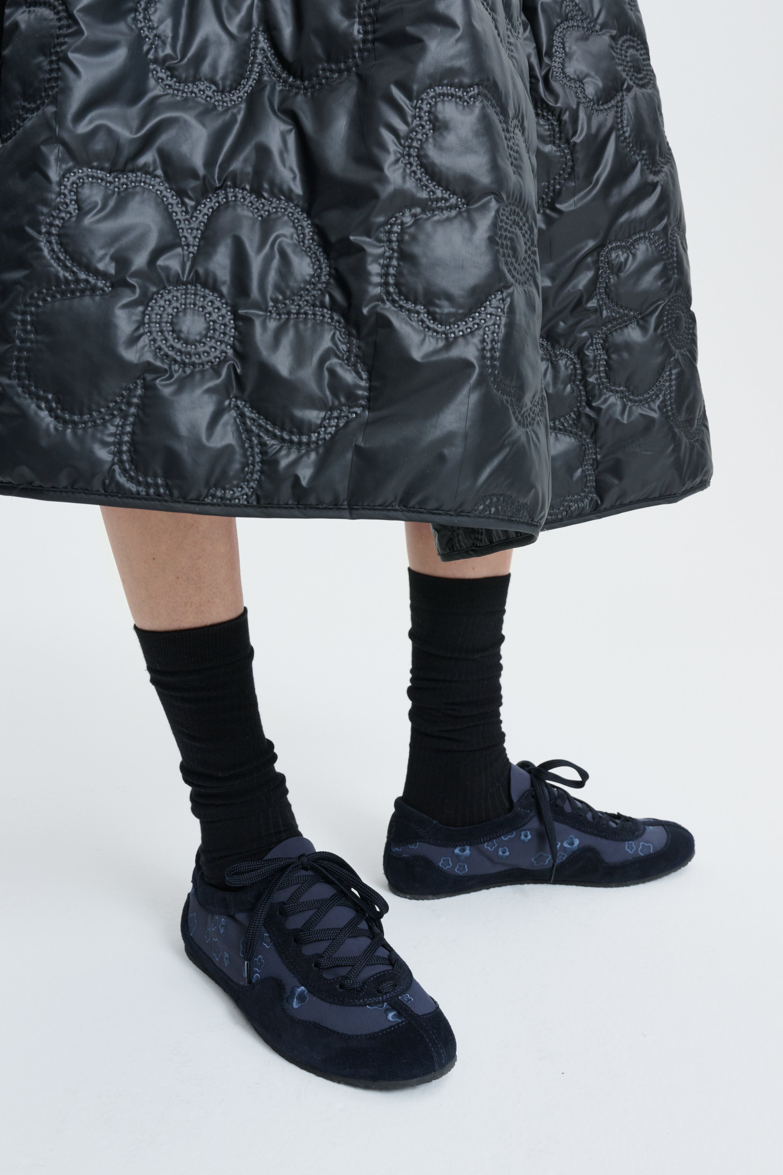 CBBLAISE | SOFT SNEAKERS SUEDE/NYLON NAVY