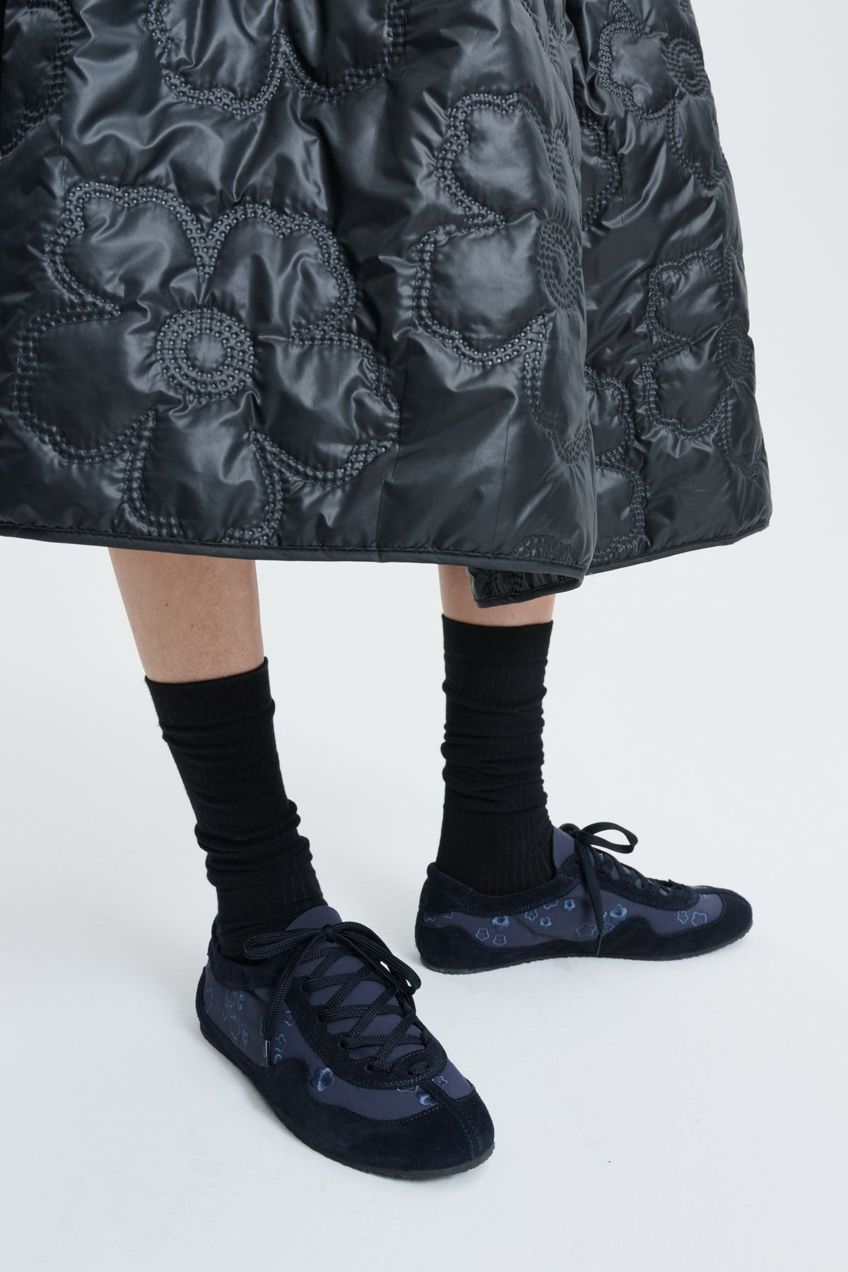 CBBLAISE | SOFT SNEAKERS SUEDE/NYLON NAVY