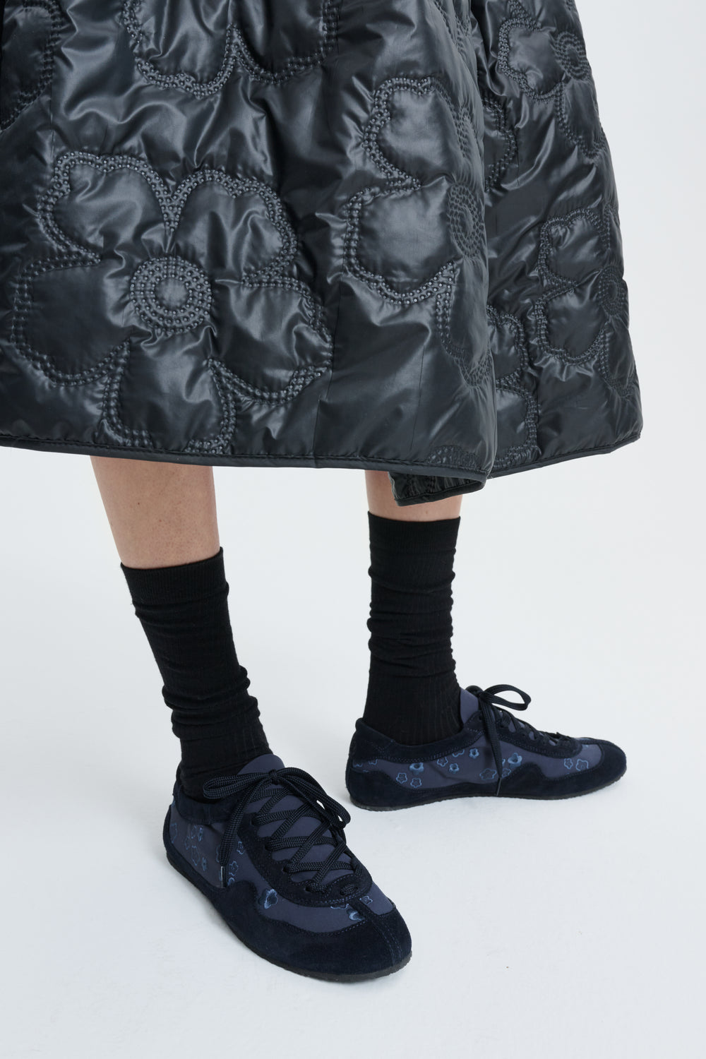 CBBLAISE | SOFT SNEAKERS SUEDE/NYLON NAVY