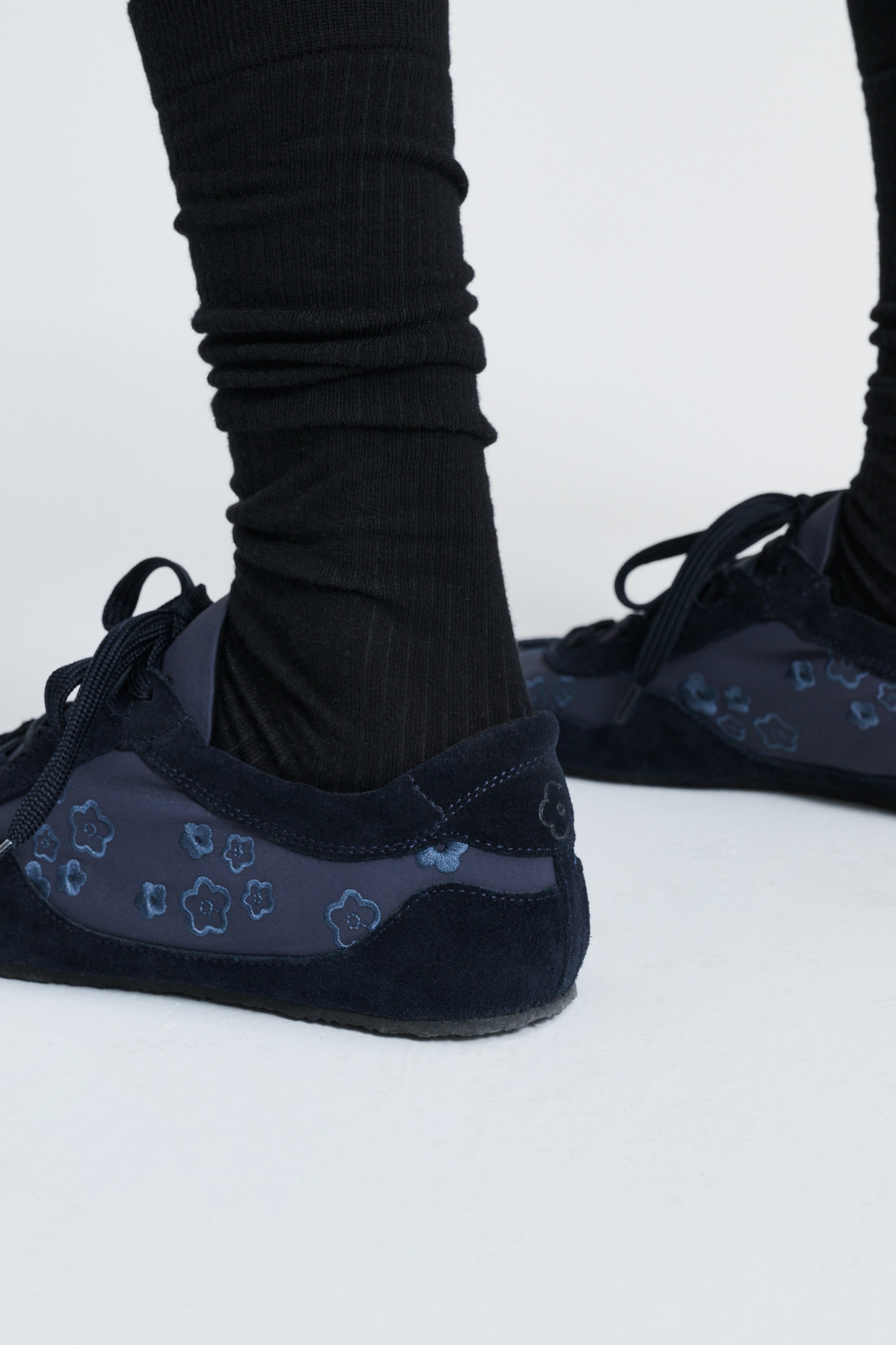 CBBLAISE | SOFT SNEAKERS SUEDE/NYLON NAVY