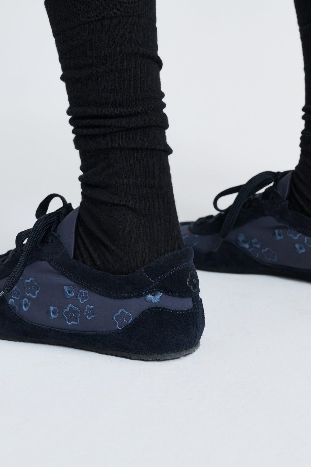 CBBLAISE | SOFT SNEAKERS SUEDE/NYLON NAVY