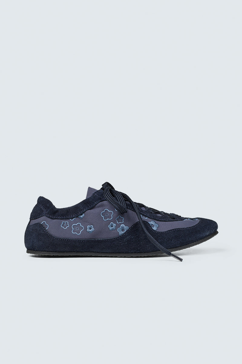 CBBLAISE | SOFT SNEAKERS SUEDE/NYLON NAVY