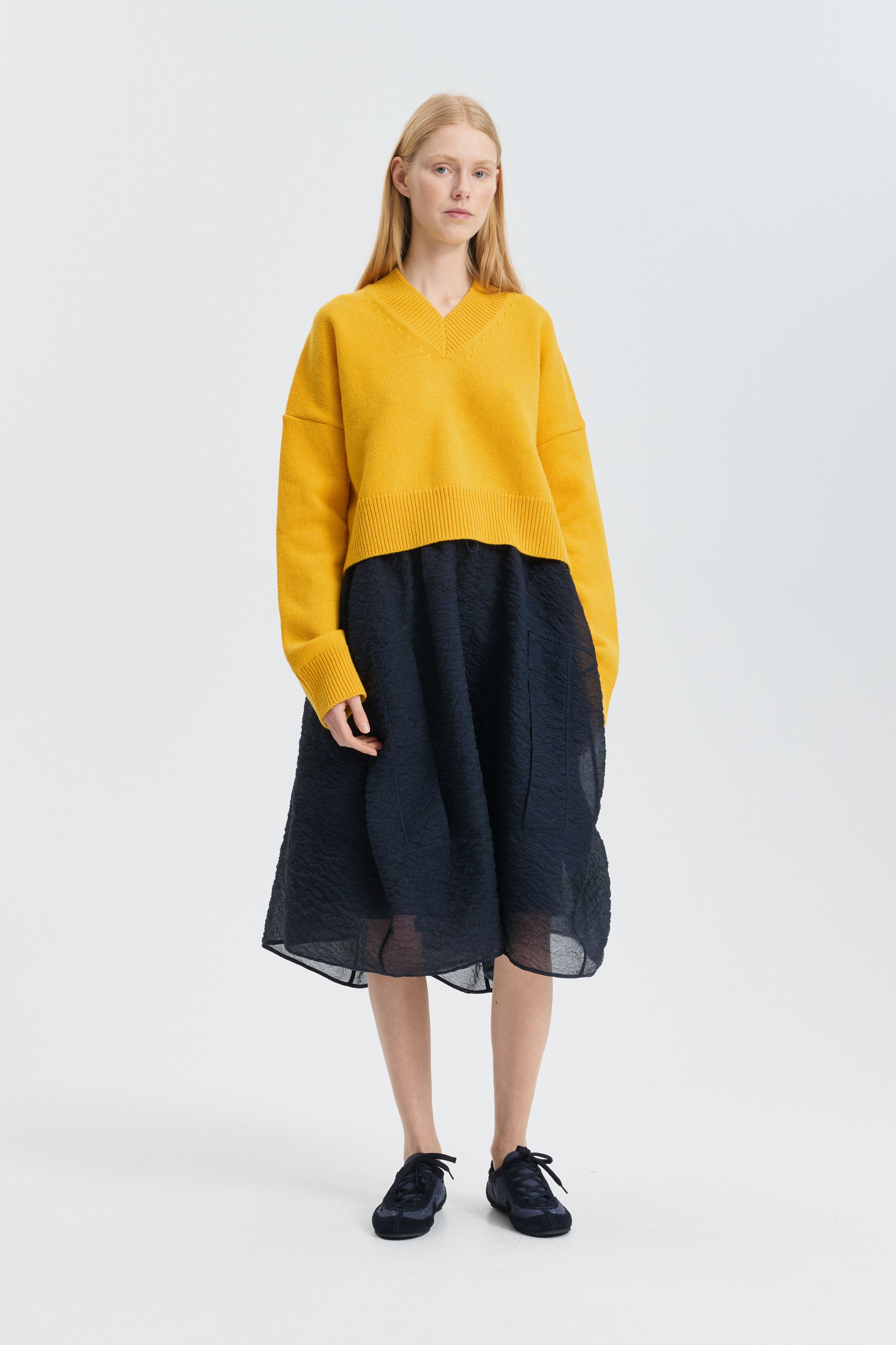 CBFENNE | JUMPER WINTER LAMBSWOOL WINTER YELLOW