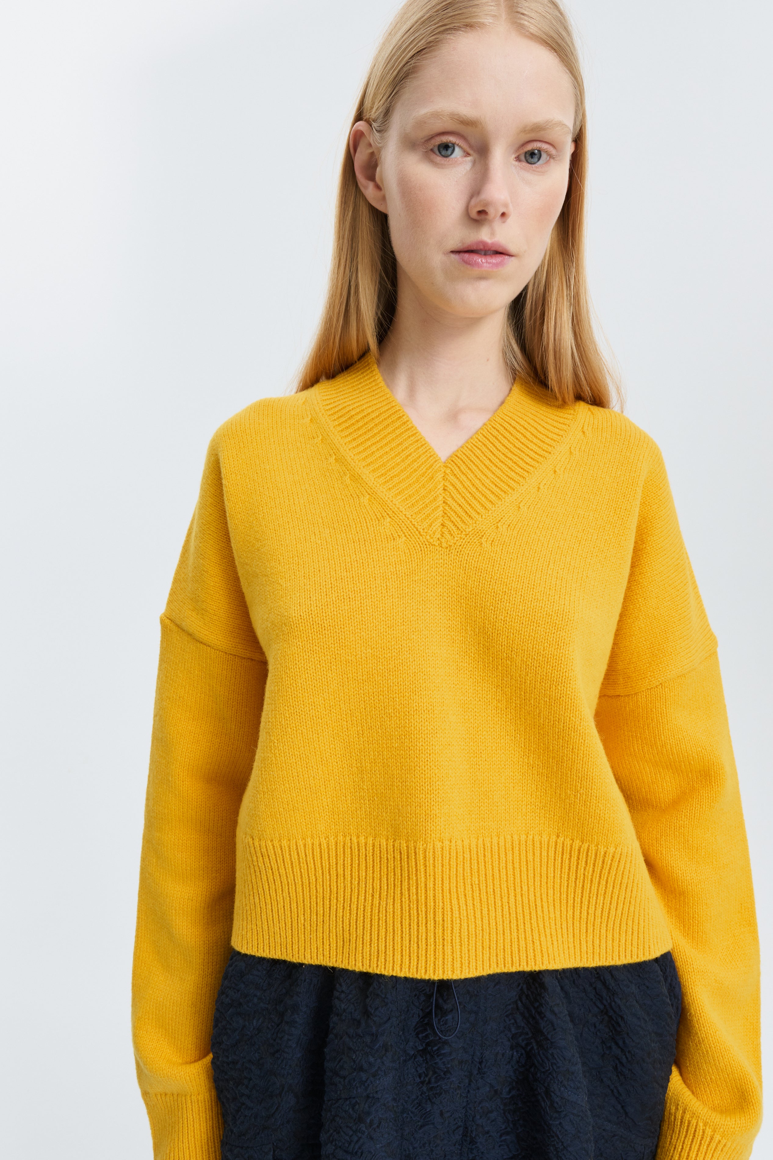 CBFENNE | JUMPER WINTER LAMBSWOOL WINTER YELLOW