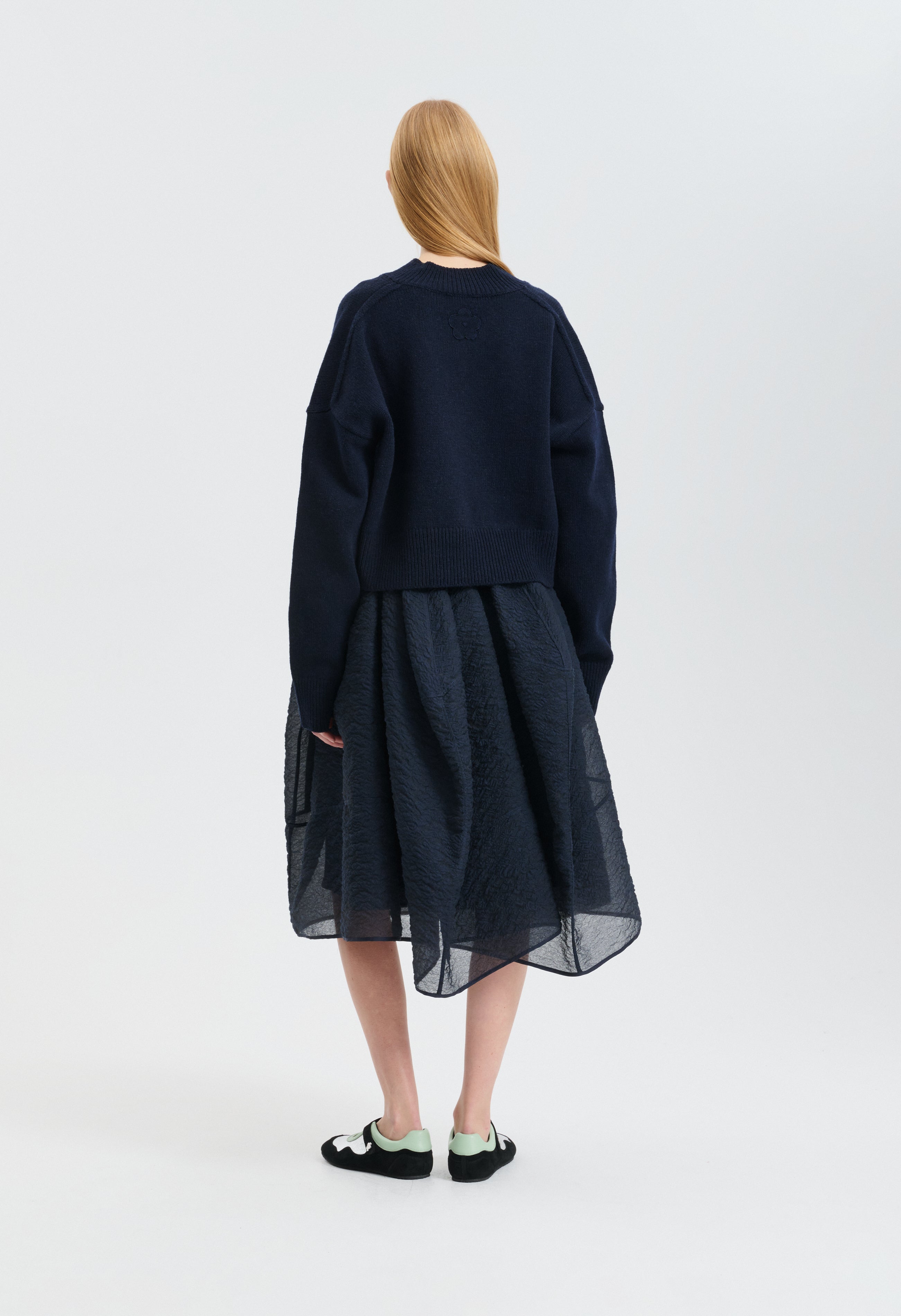 CBFENNE | JUMPER WINTER LAMBSWOOL NAVY