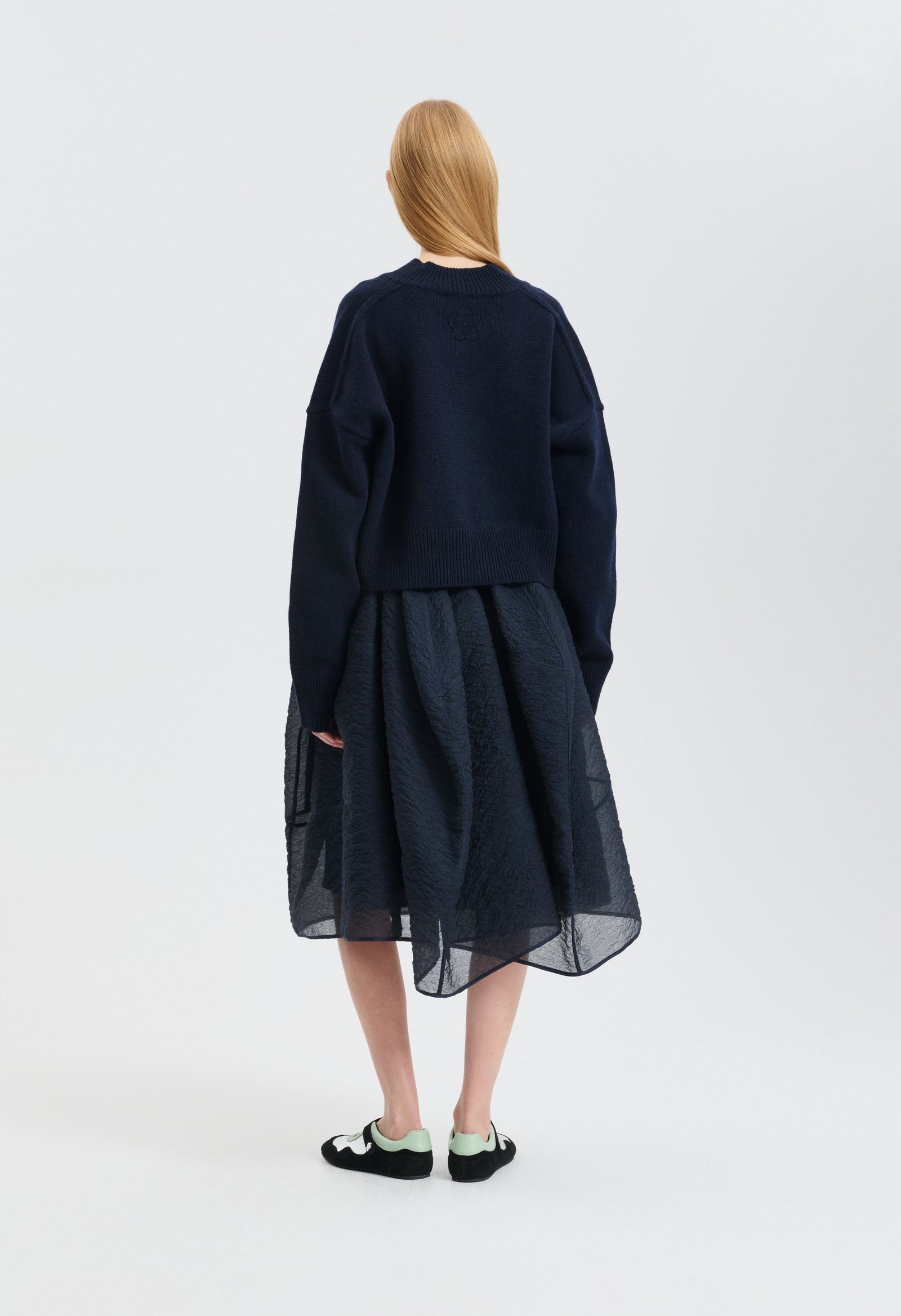 CBFENNE | JUMPER WINTER LAMBSWOOL NAVY