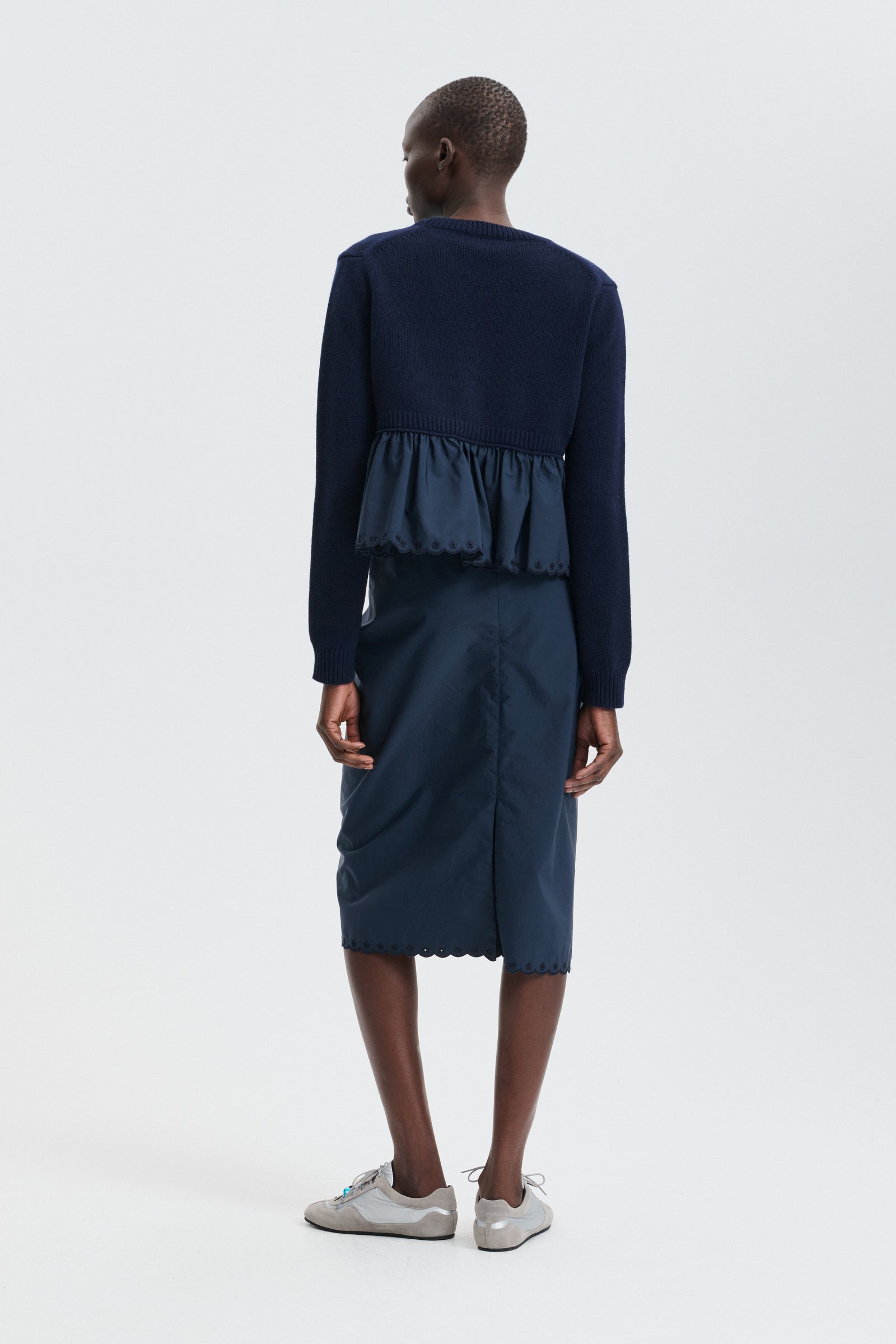 CBFUBO | CARDIGAN CLASSIC CASHMERE NAVY