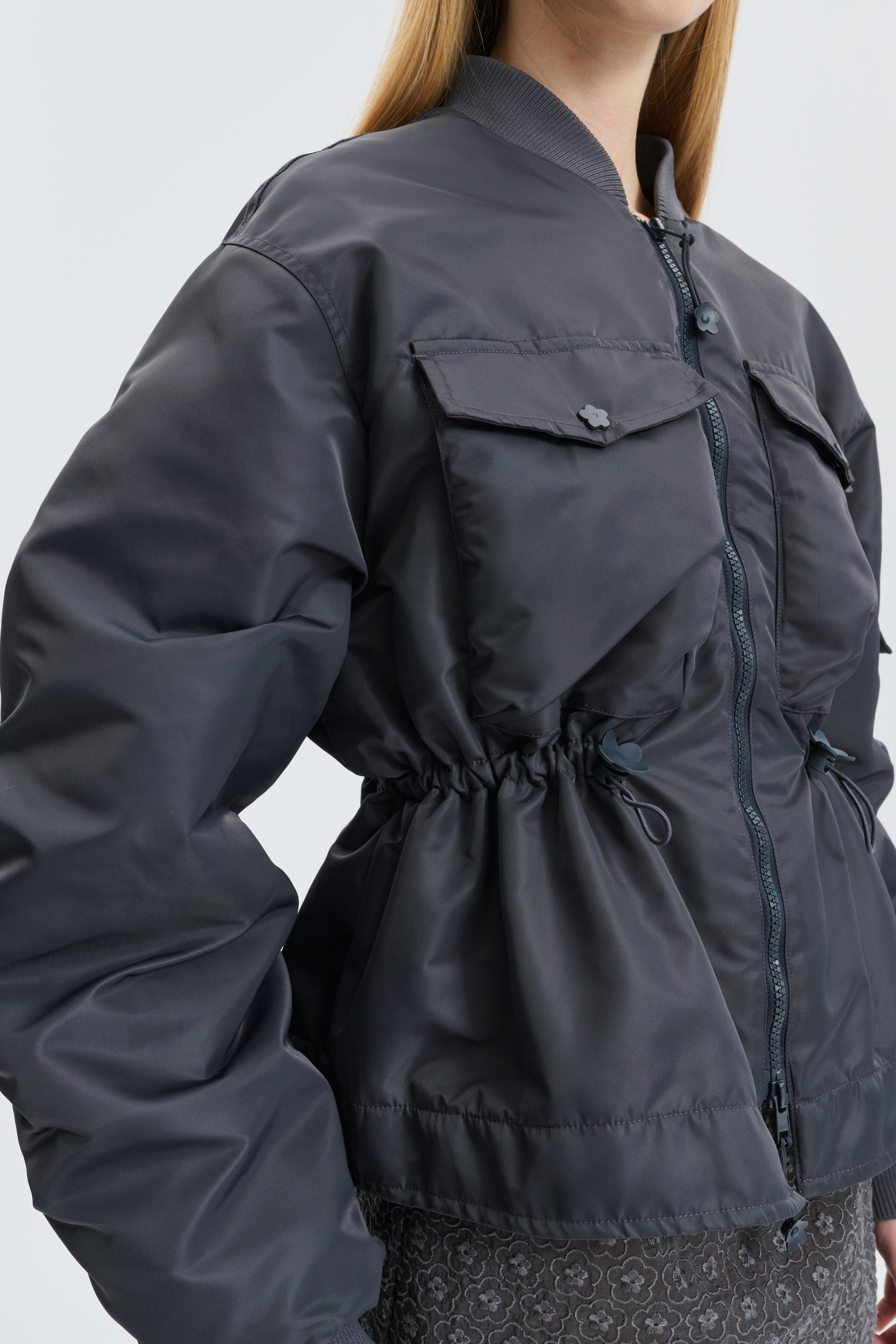 CBBIRDIE | BOMBER TECHNICAL NYLON GREY