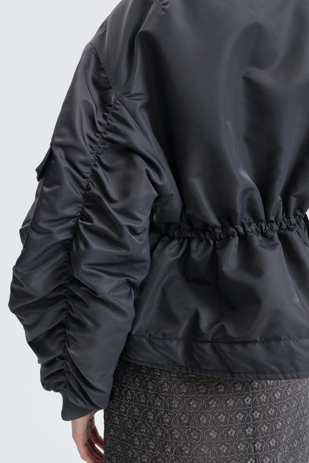 CBBIRDIE | BOMBER TECHNICAL NYLON GREY
