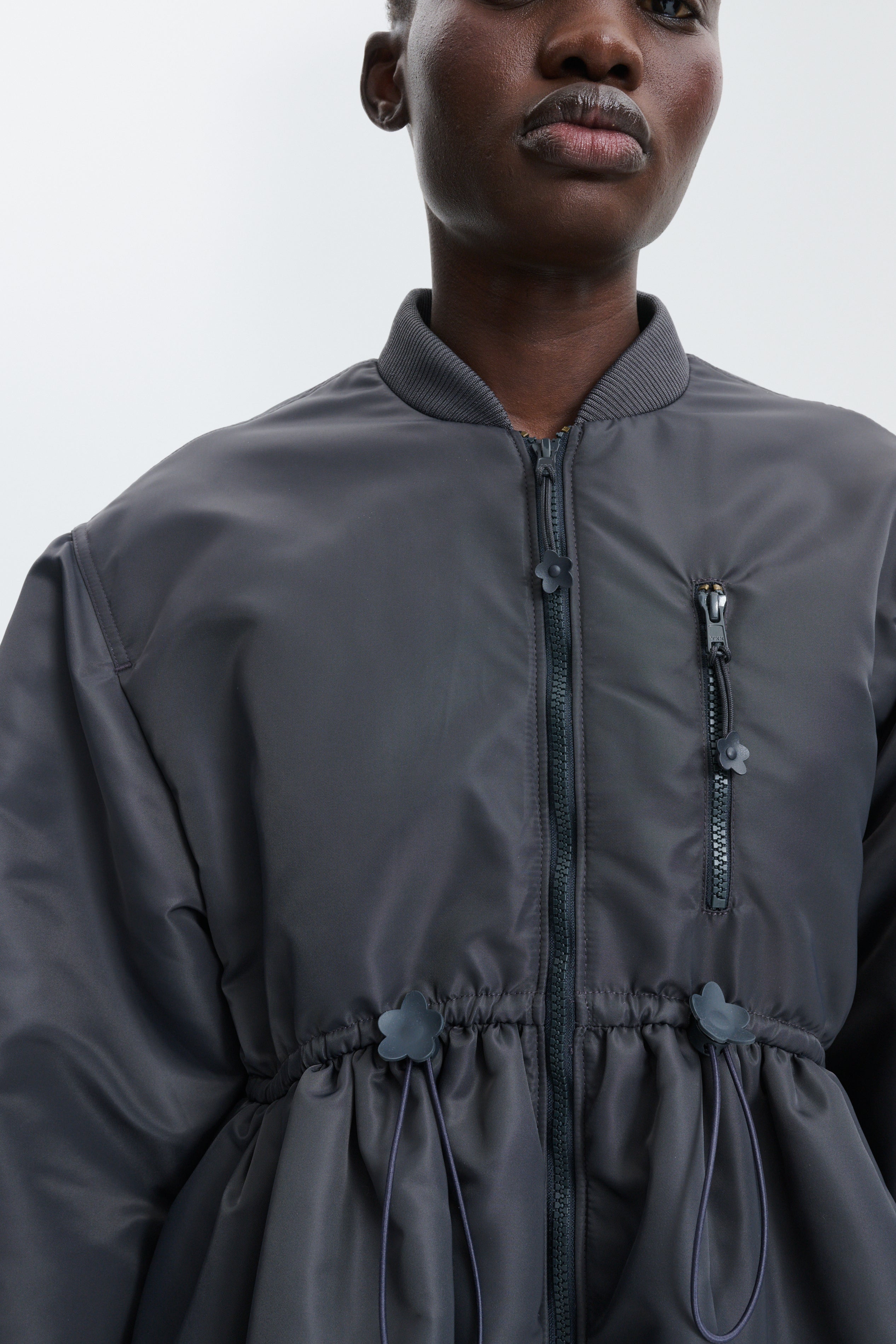 CBFRANCIS | JACKET TECHNICAL NYLON GREY