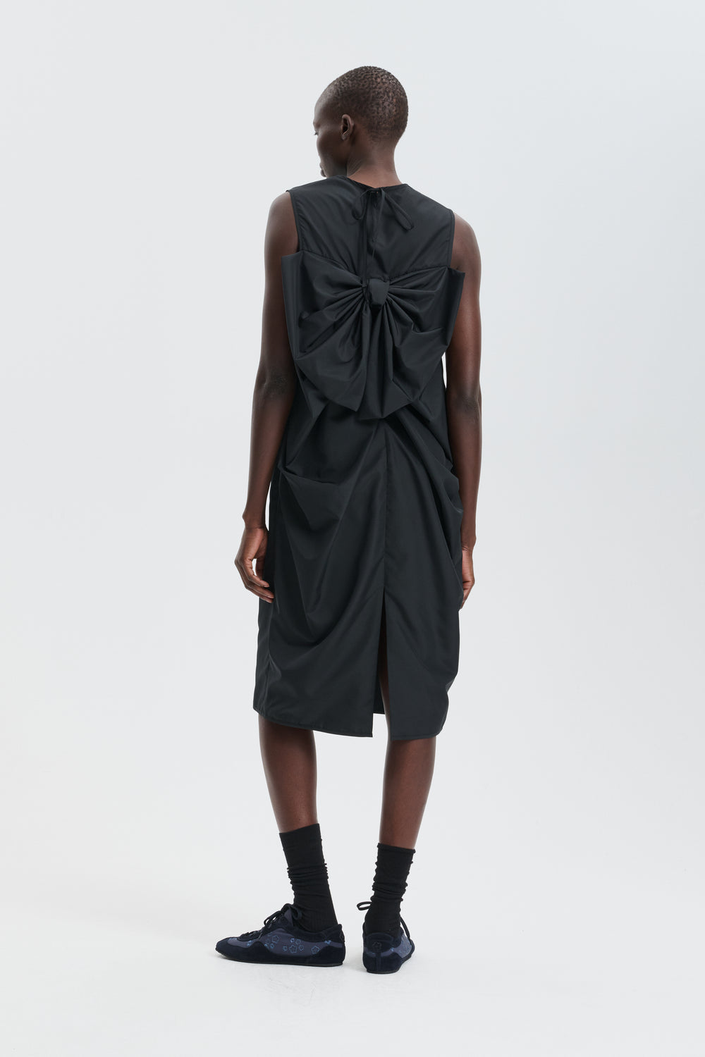 CBFEERO | DRESS RECYCLED FAILLE BLACK