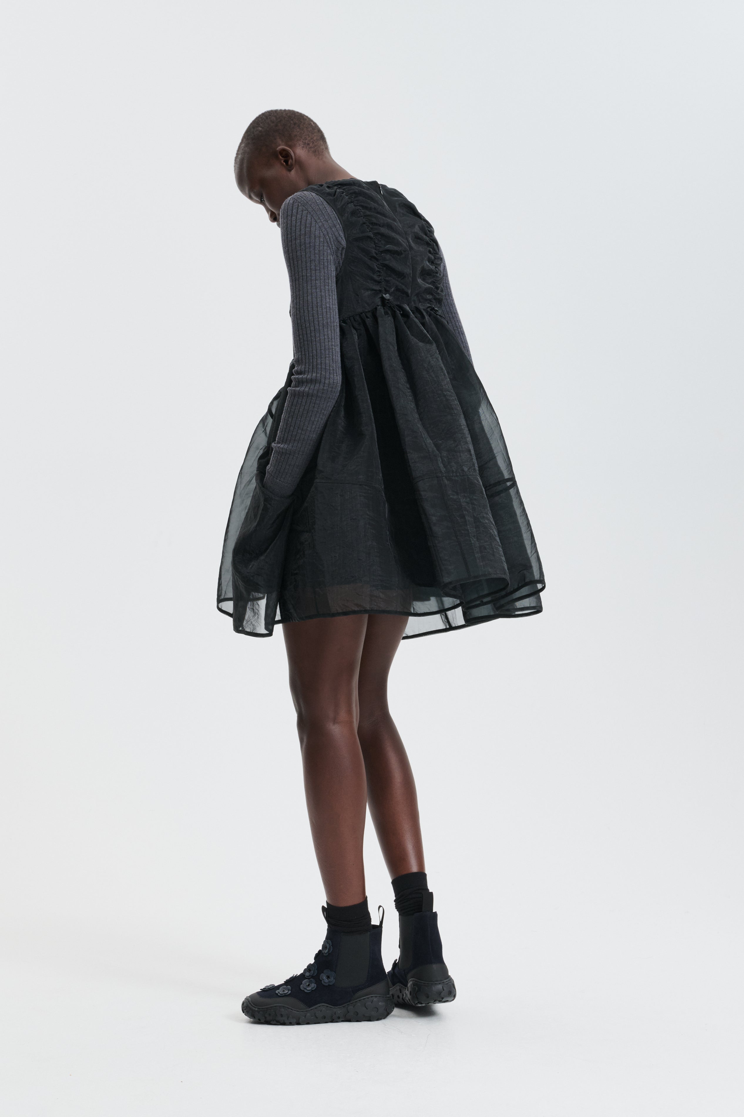 CBDIMMON | DRESS LIQUID MYRTIA BLACK