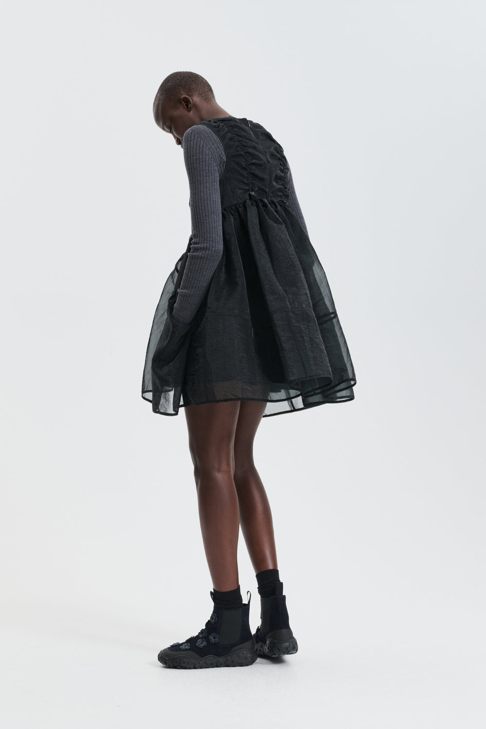 CBDIMMON | DRESS LIQUID MYRTIA BLACK