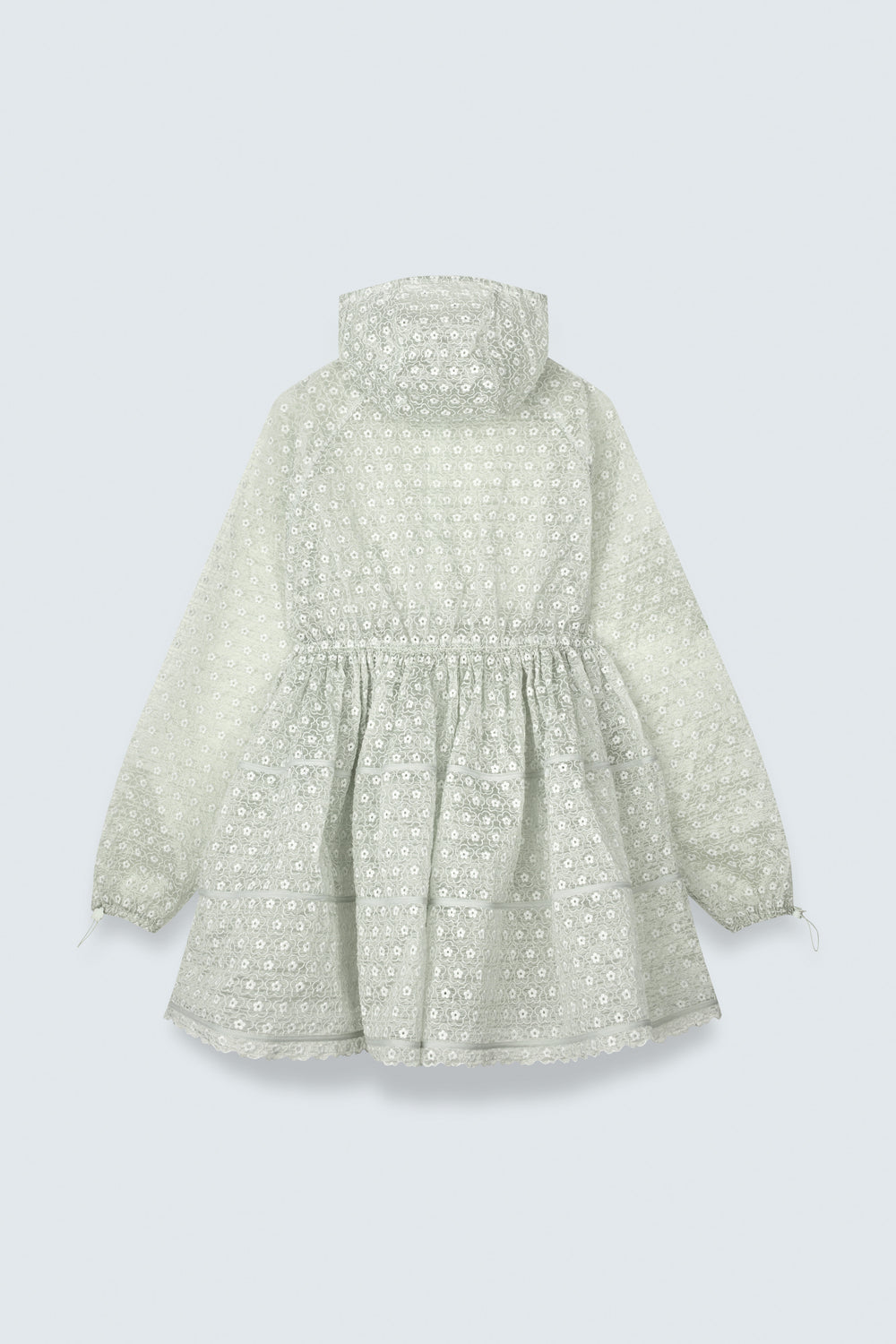 CBFREESIA | DRESS MEADOW EMBROIDERY MINT