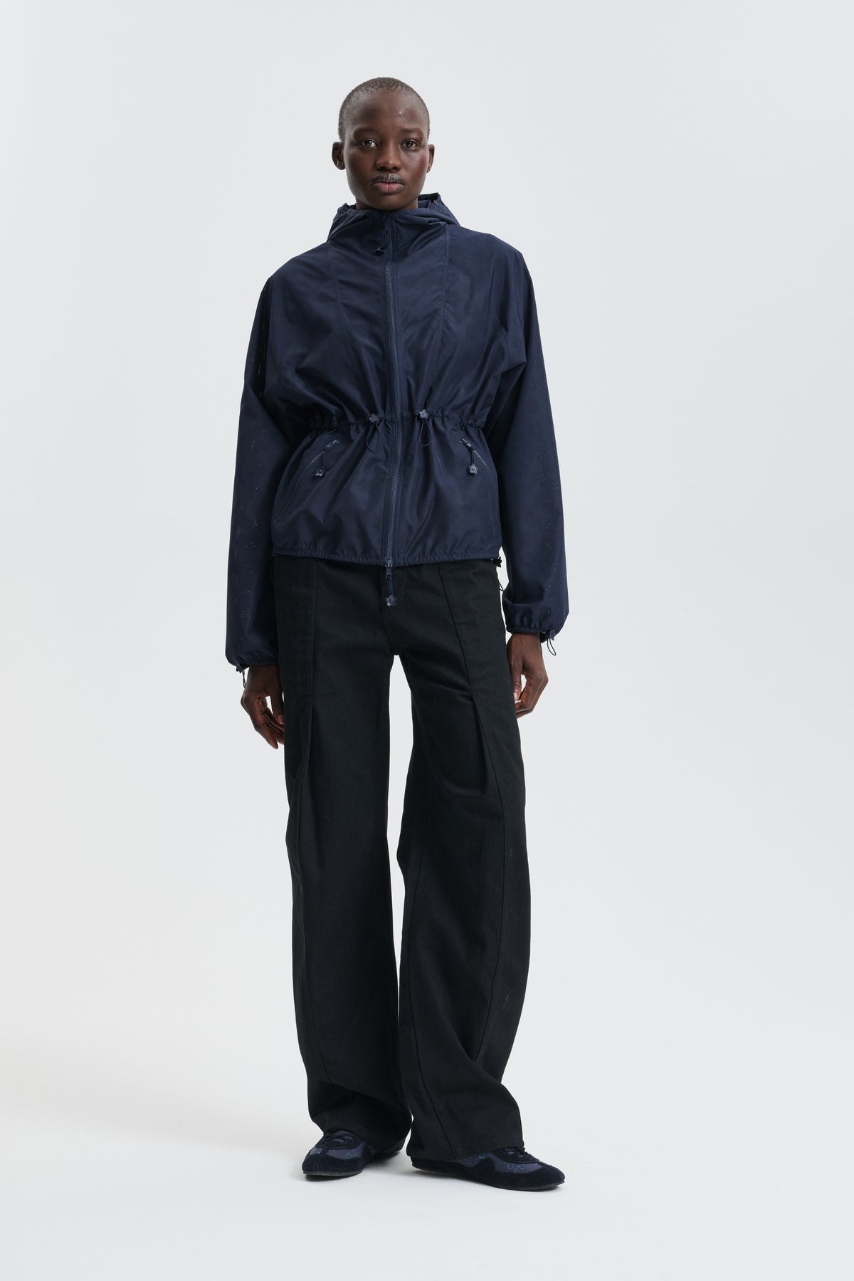 CBFREJON | JACKET PERFORATE WINDFLOWER NAVY
