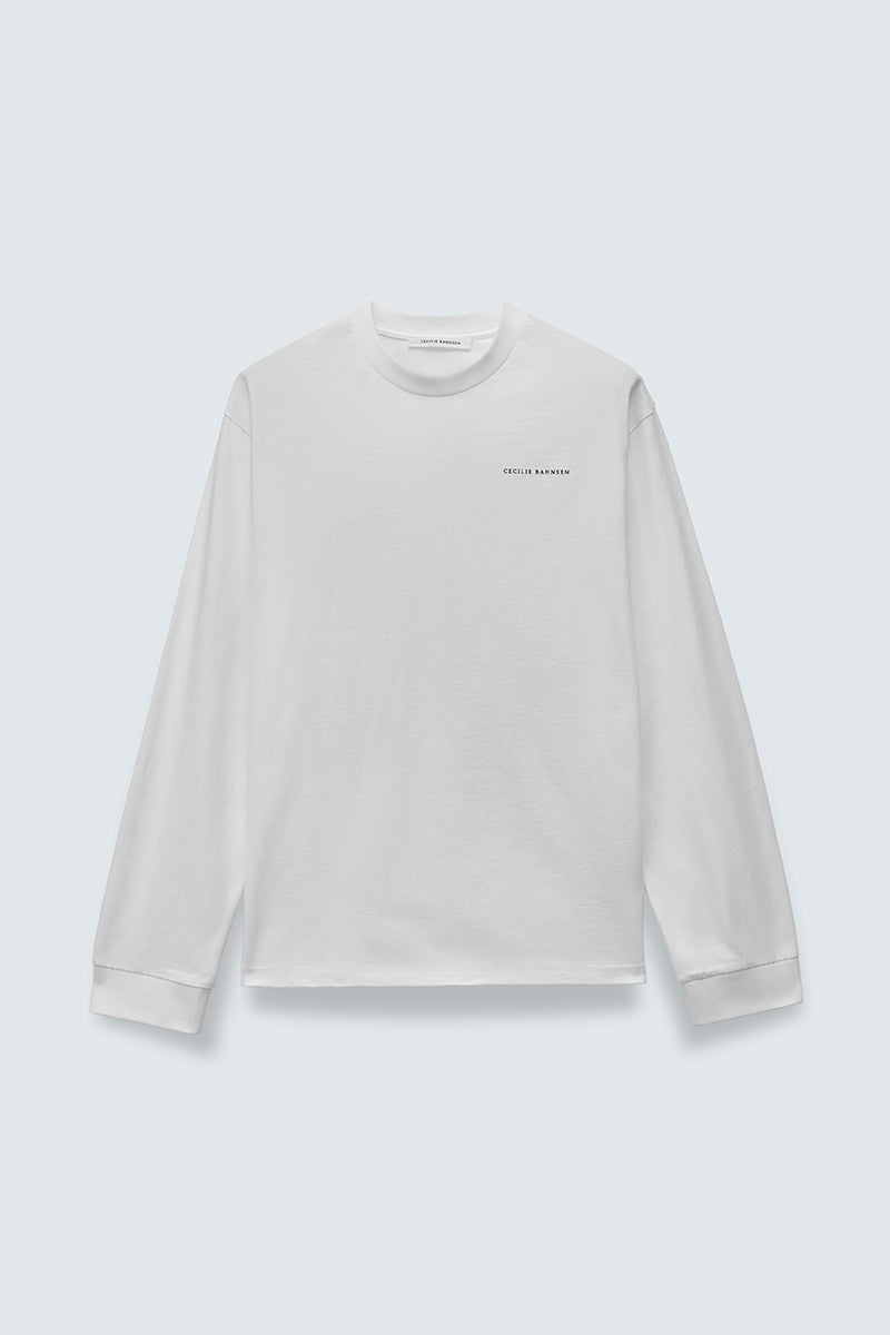 CBLILY | T-SHIRT JERSEY WHITE / SILVER