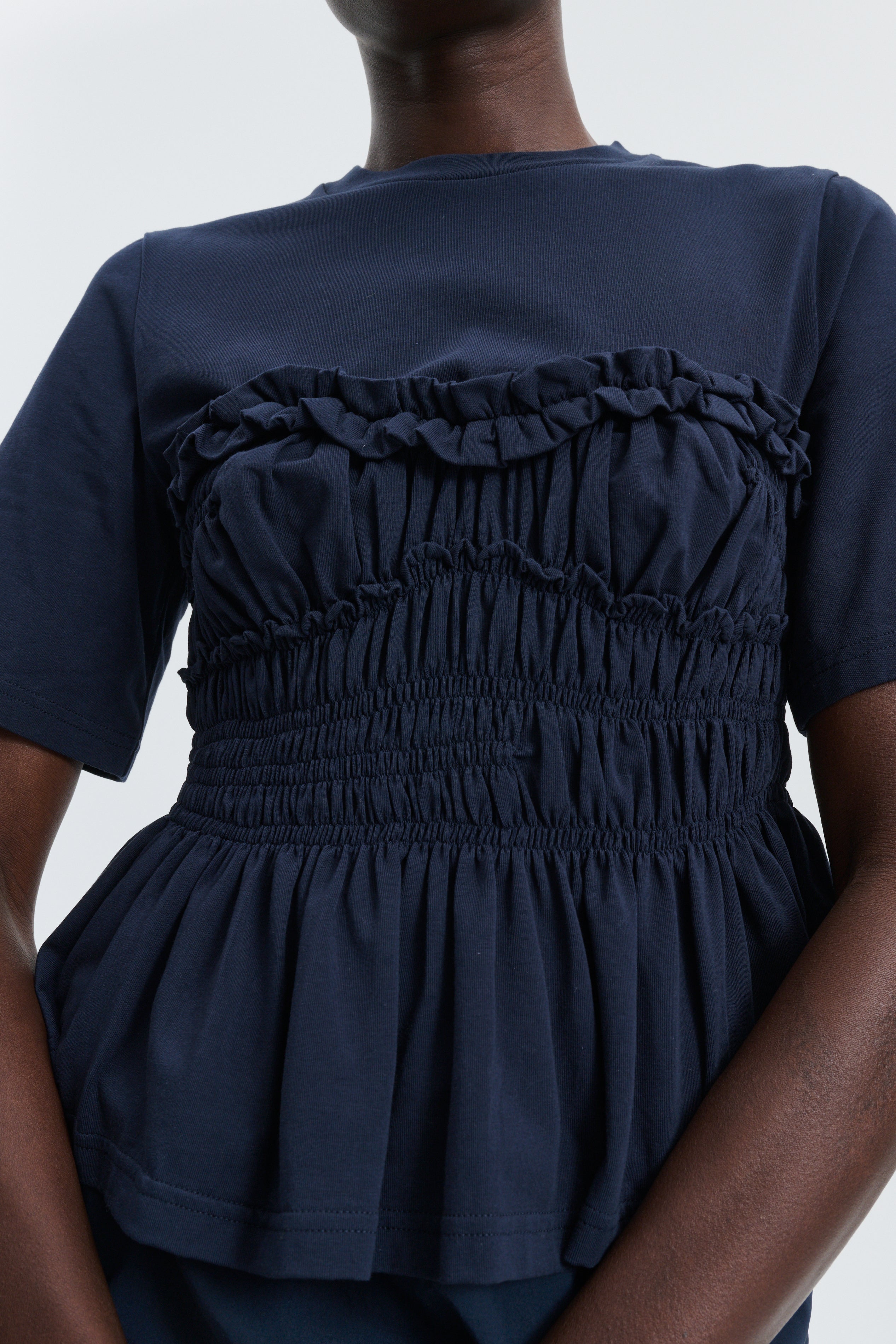 CBVILDE | T-SHIRT JERSEY NAVY